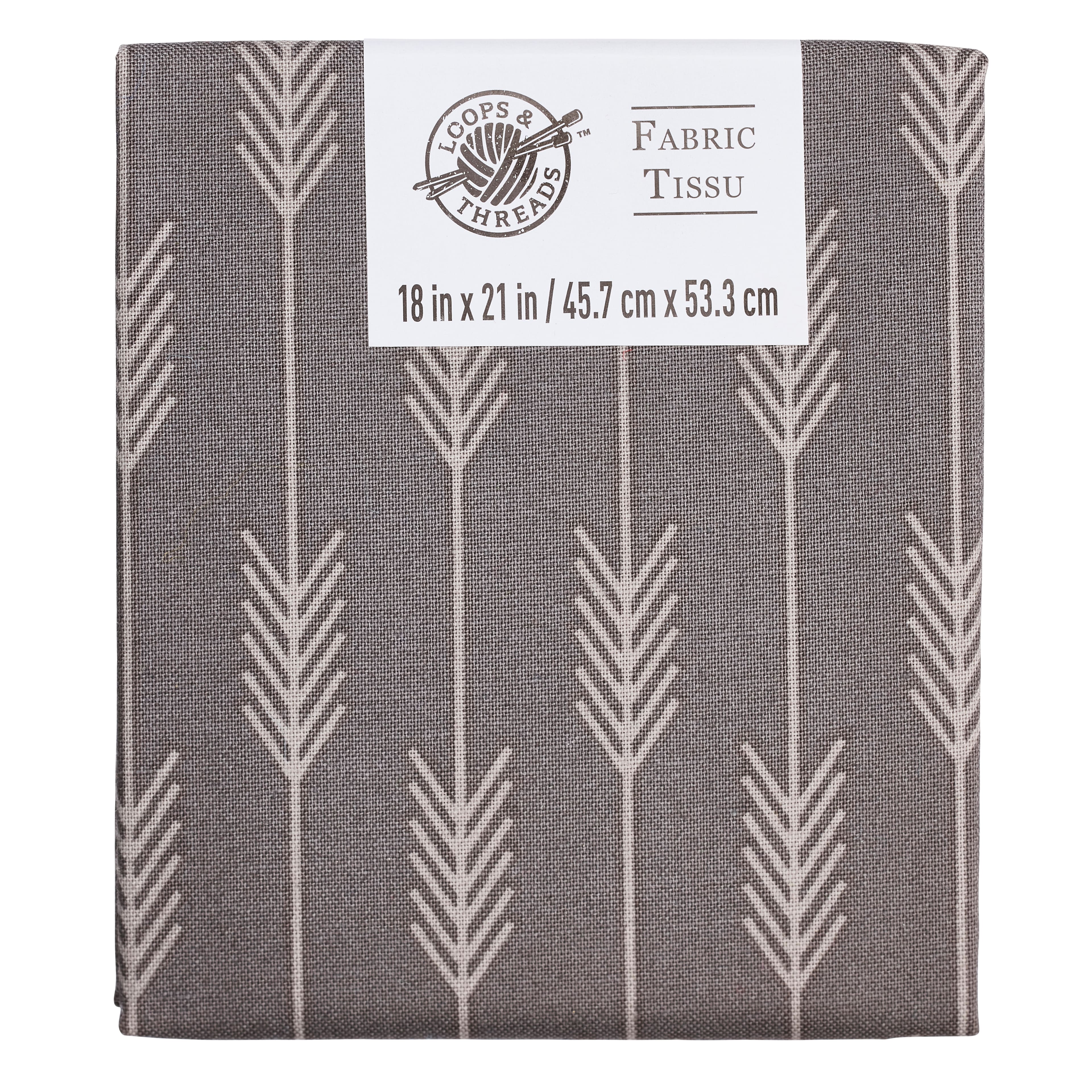 Gray Tonal Fabric By Loops & Threads™