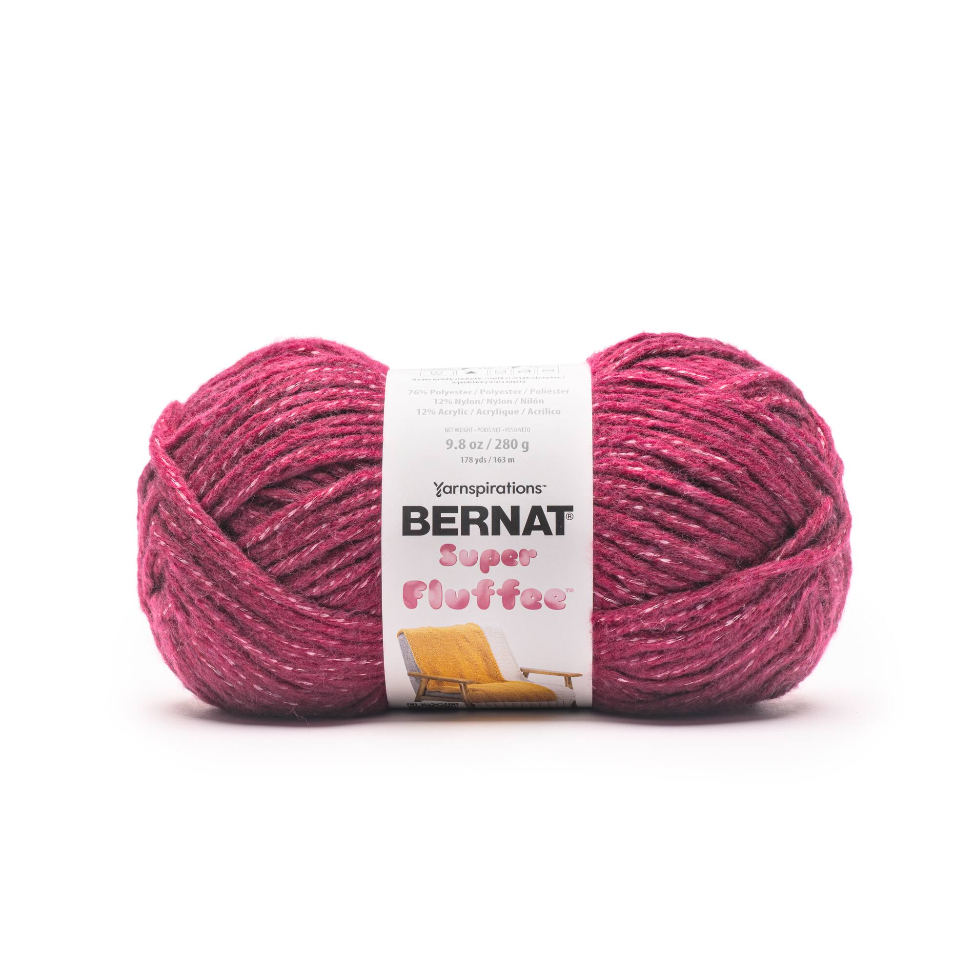 2 Pack Bernat® Super Fluffee™ Yarn