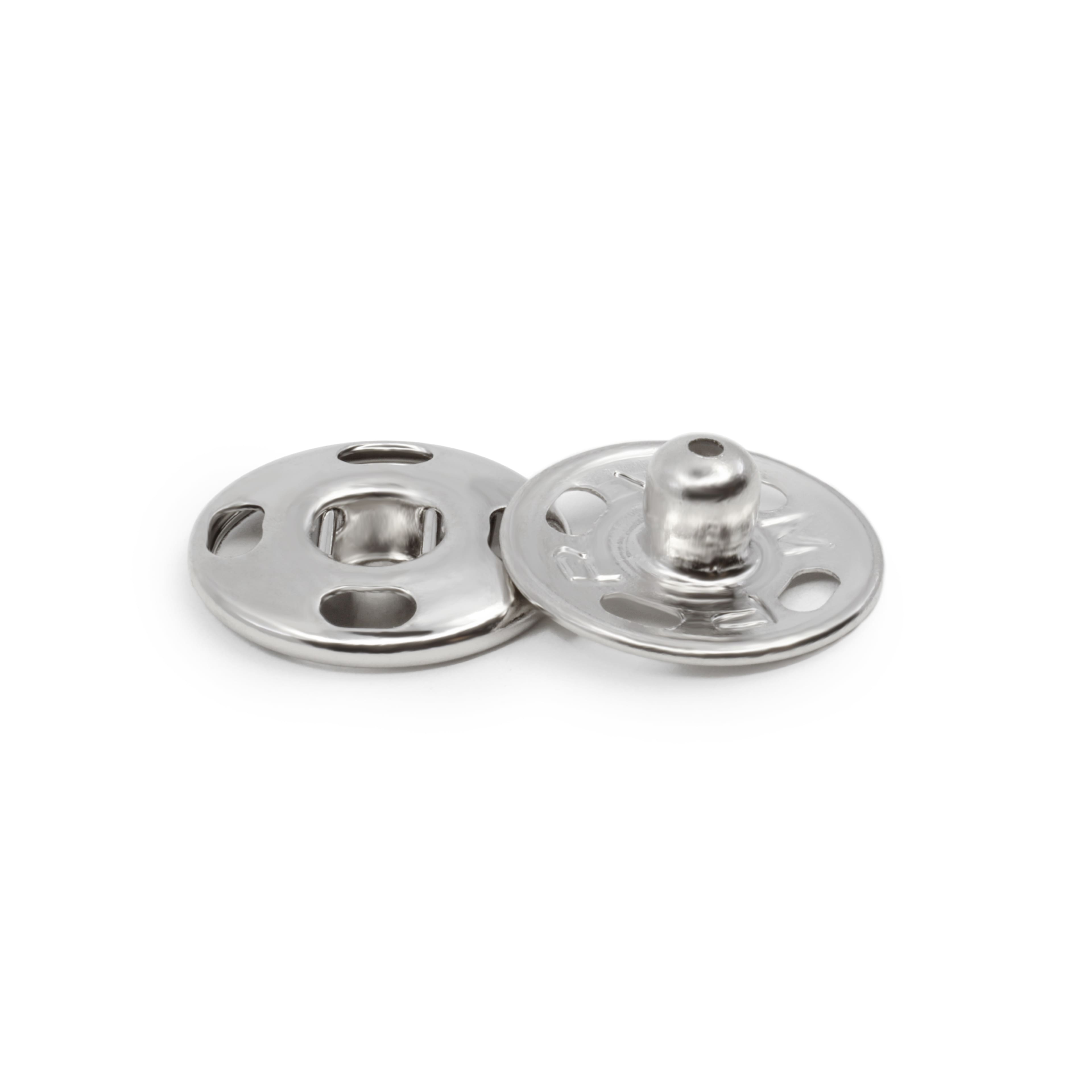 Dritz® 1/2" Silver Sew-On Snaps, 48 Sets