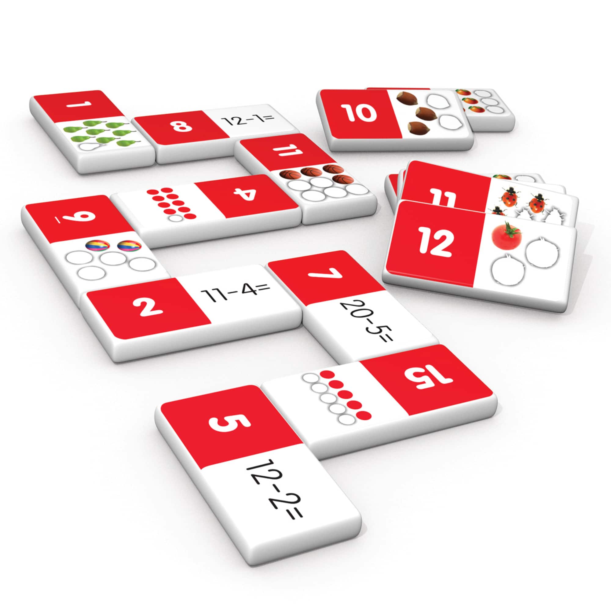 Junior Learning® Match & Learn Subtraction Dominoes
