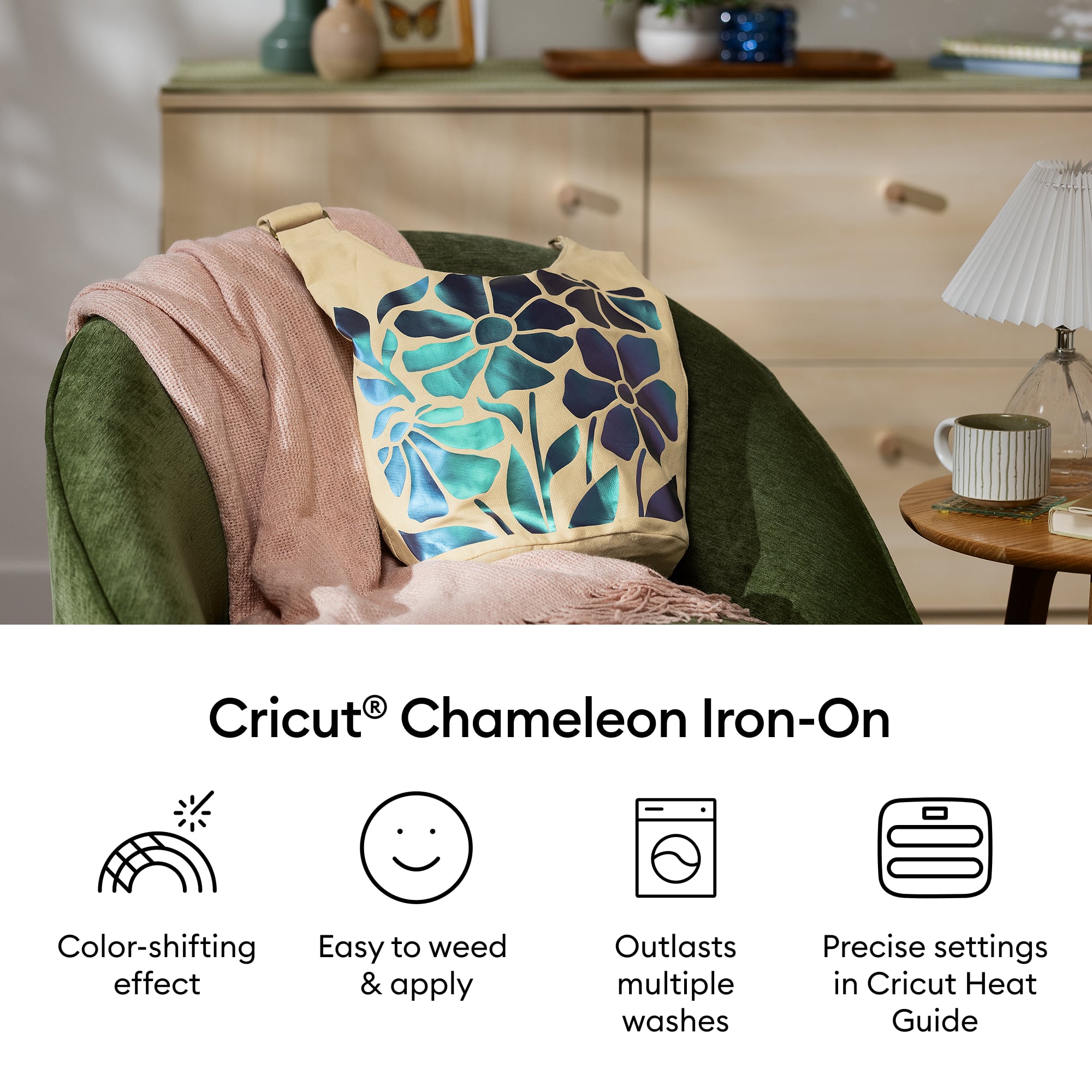 Cricut® 12" x 24" Chameleon Iron-On