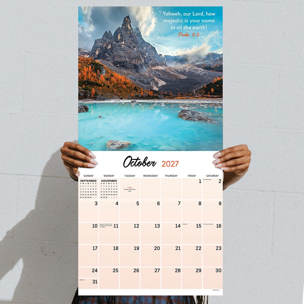 2027 Psalms Wall Calendar