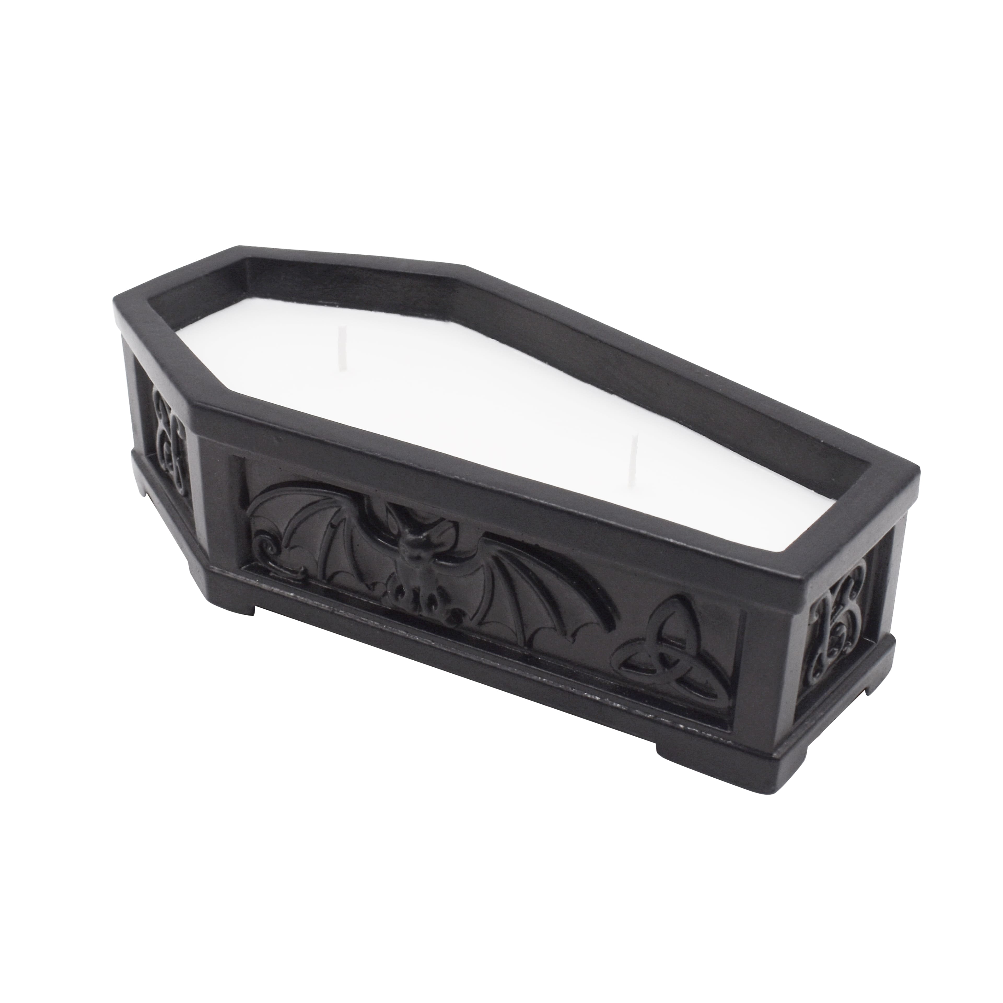 5oz. Ember & Spice Scented Black Coffin Candle by Ashland®