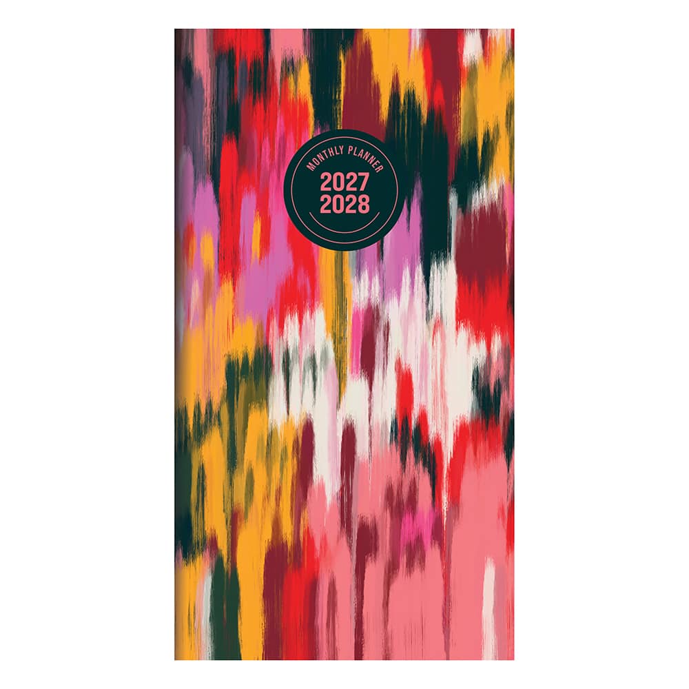 2027-2028 Paint Streak Small Monthly Pocket Planner