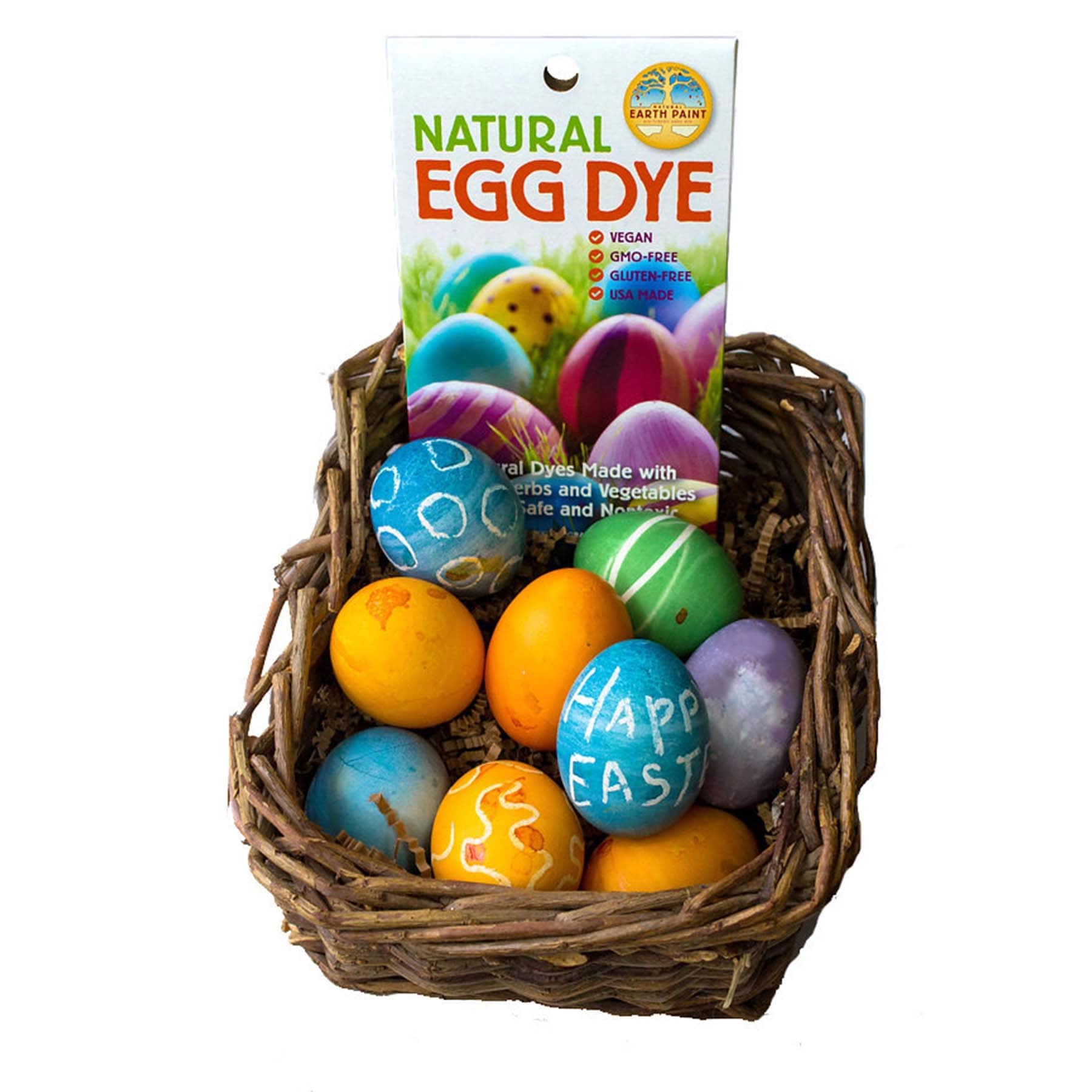 Natural Earth Paint Natural Egg Dye Kit
