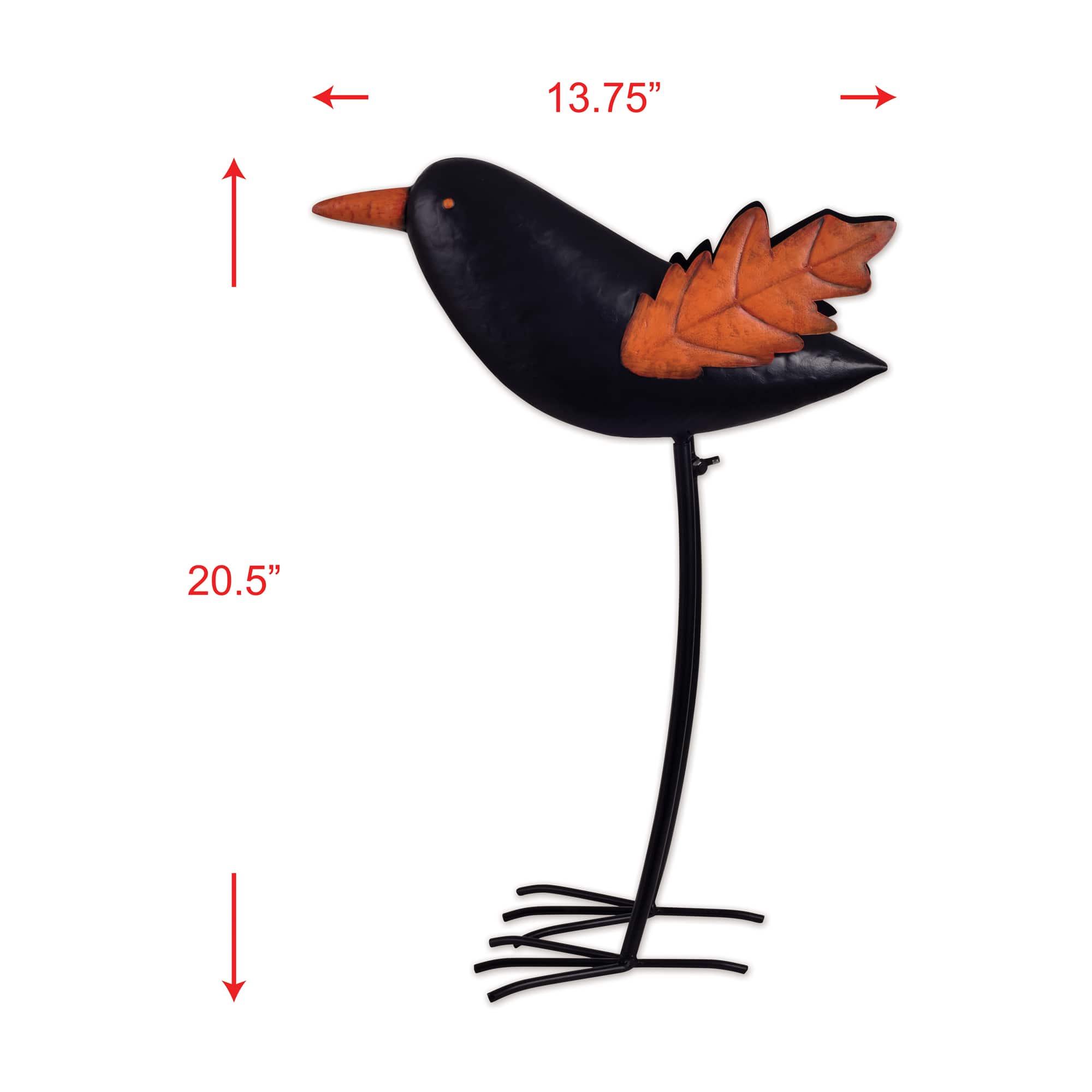 Sunset Vista Designs® 20.5" Whimsical Rhiny & Russell Crows, 2ct.