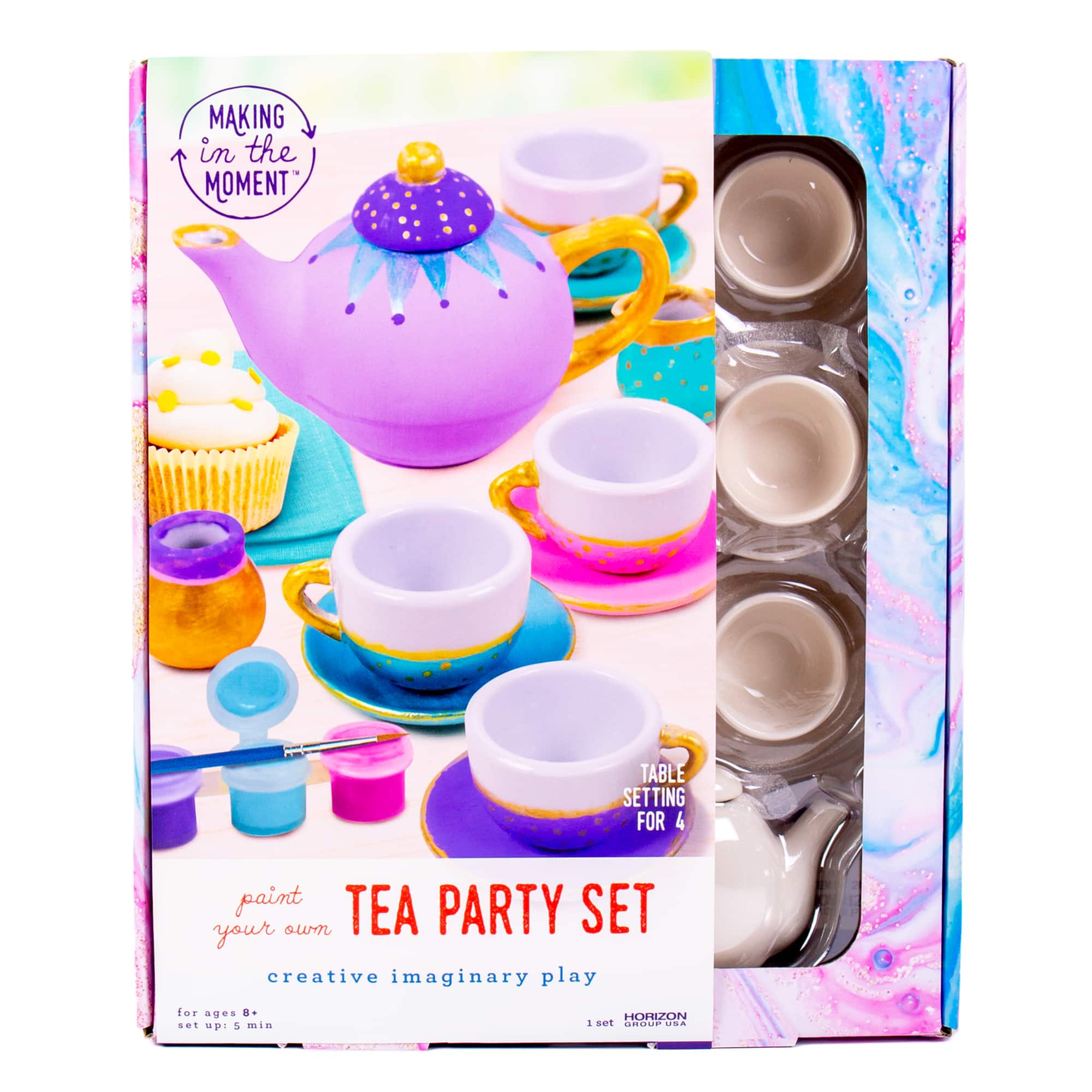 Making in the Moment® Paint Your Own Ceramic Tea Party Set