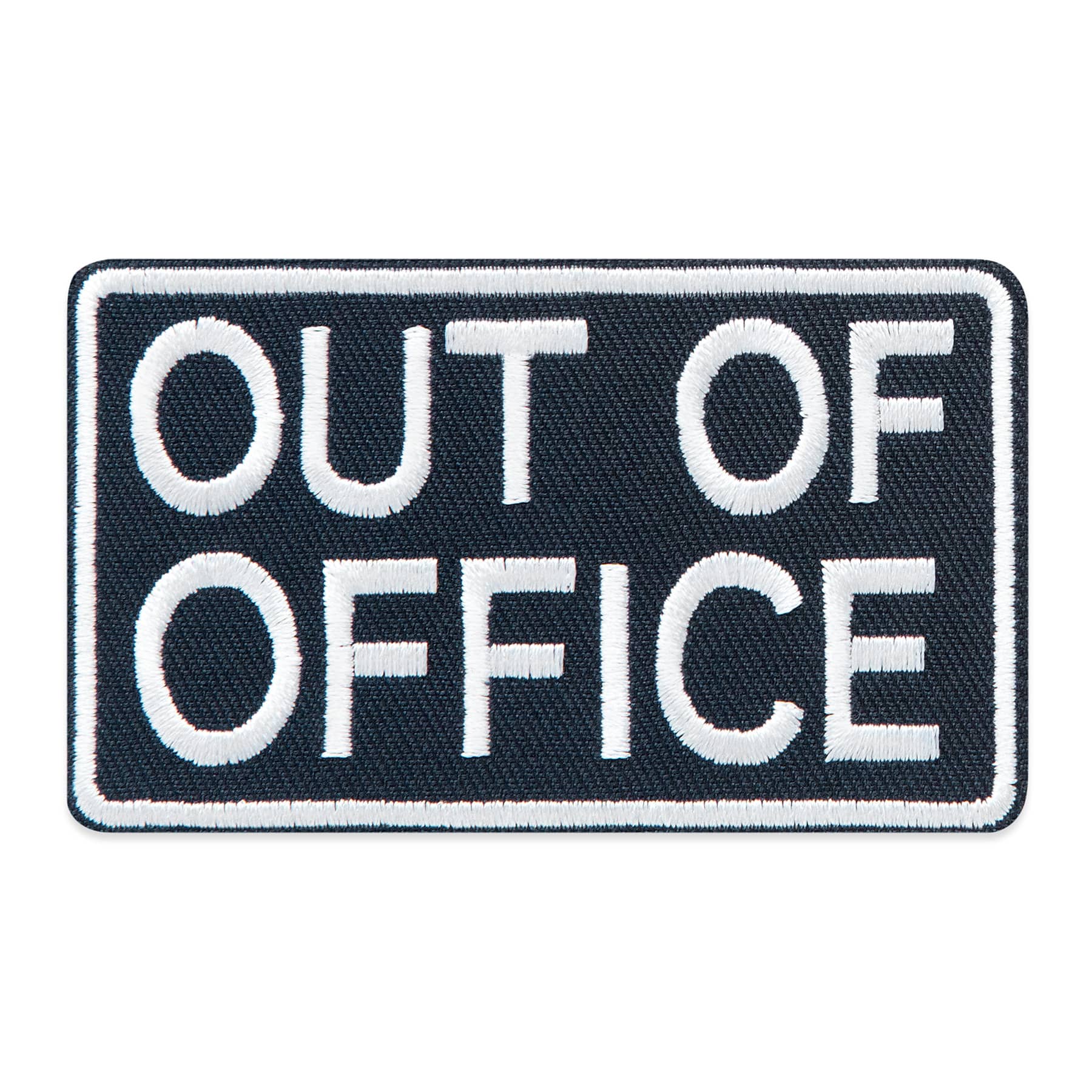Out Of Office Embroidered Iron-On & Adhesive Patch by Make Market®