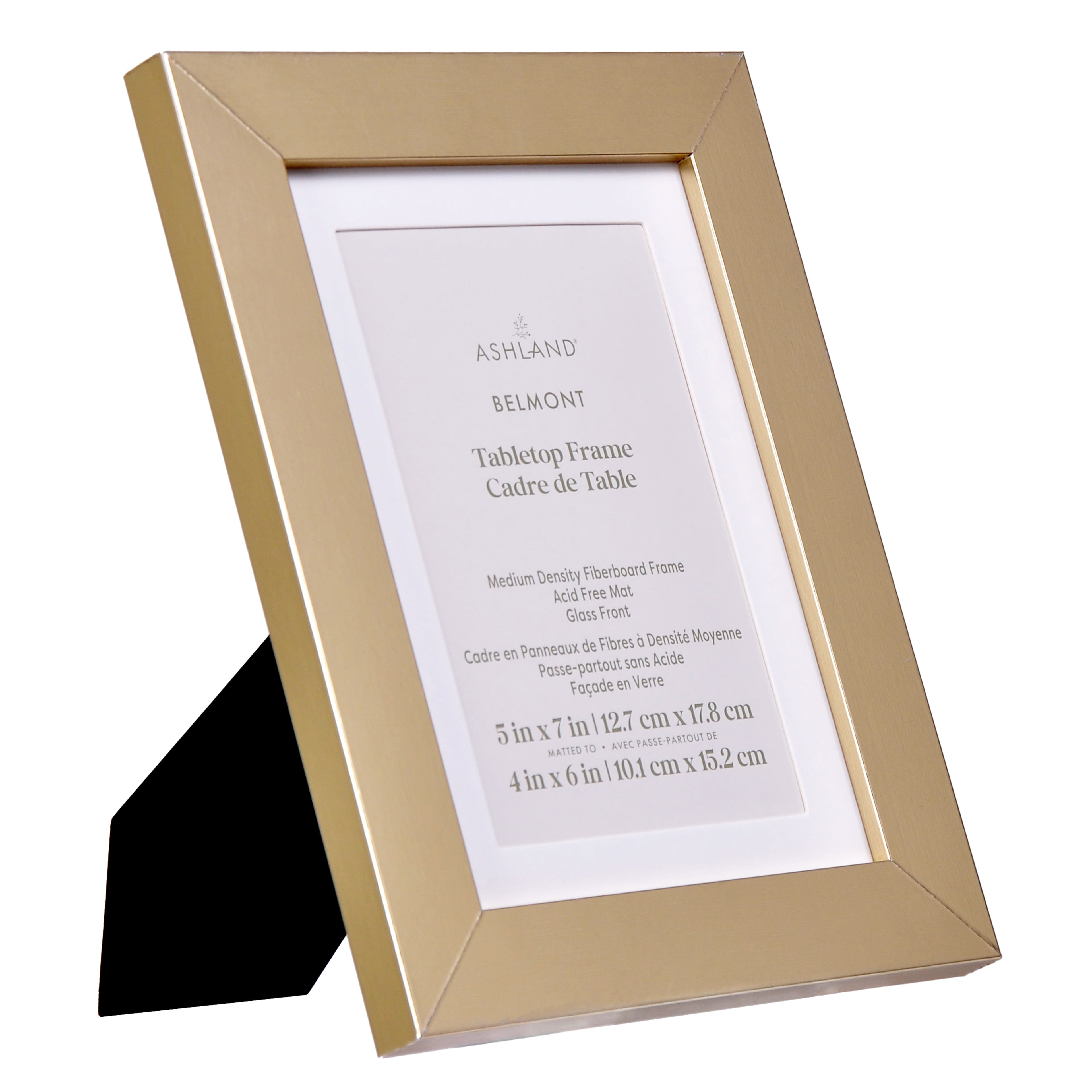 Gold Wood Grain Matted Belmont Wall Frame by Ashland®