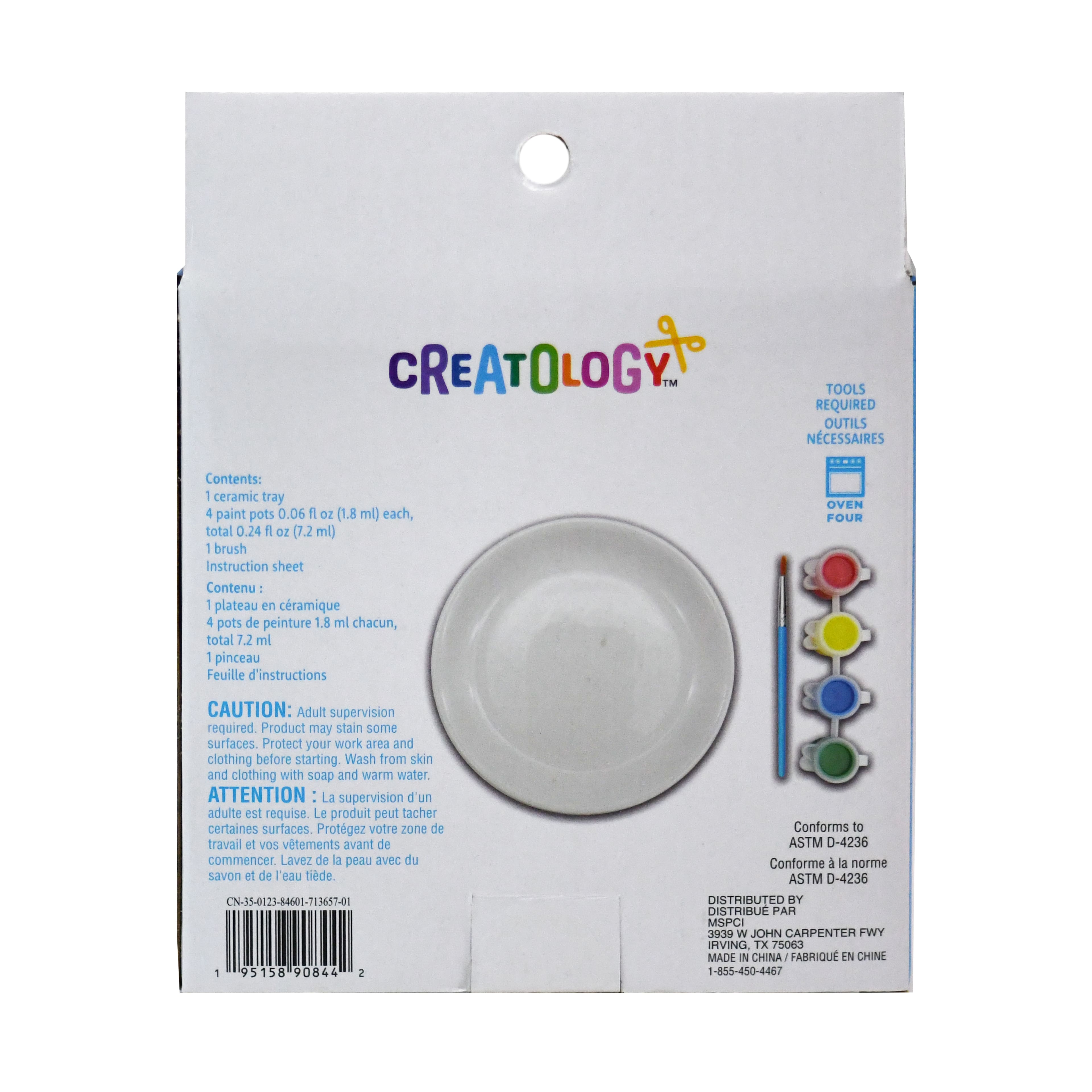 Colour Your Own Ceramic Tray Kit by Creatology™