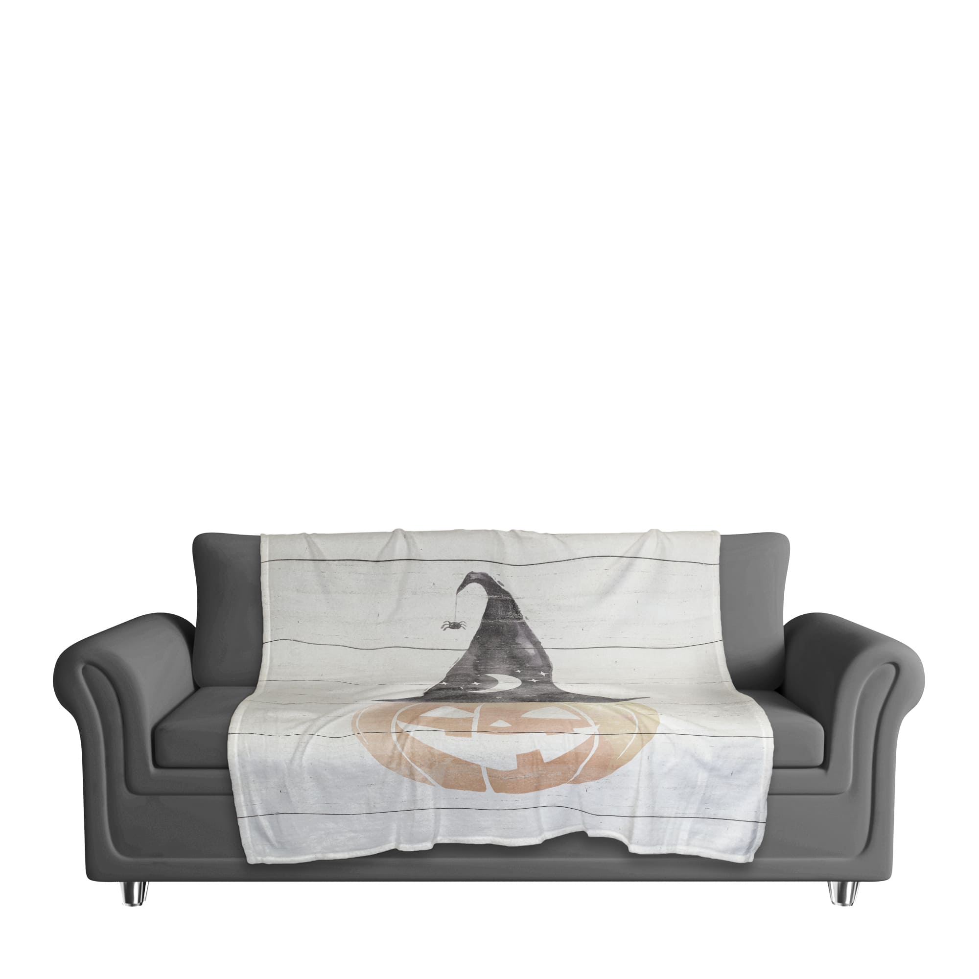 Witch Hat Fleece Throw Blanket