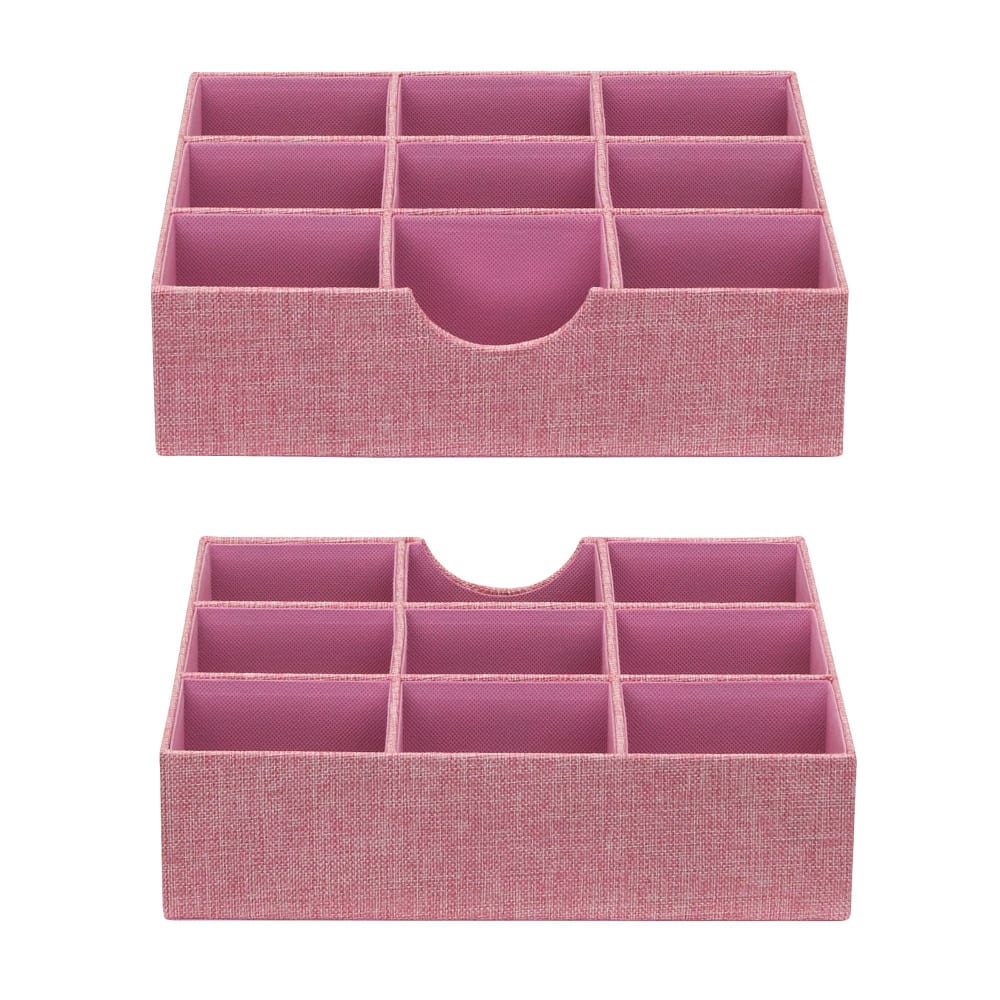 Household Essentials 9-Compartment Drawer Organizers