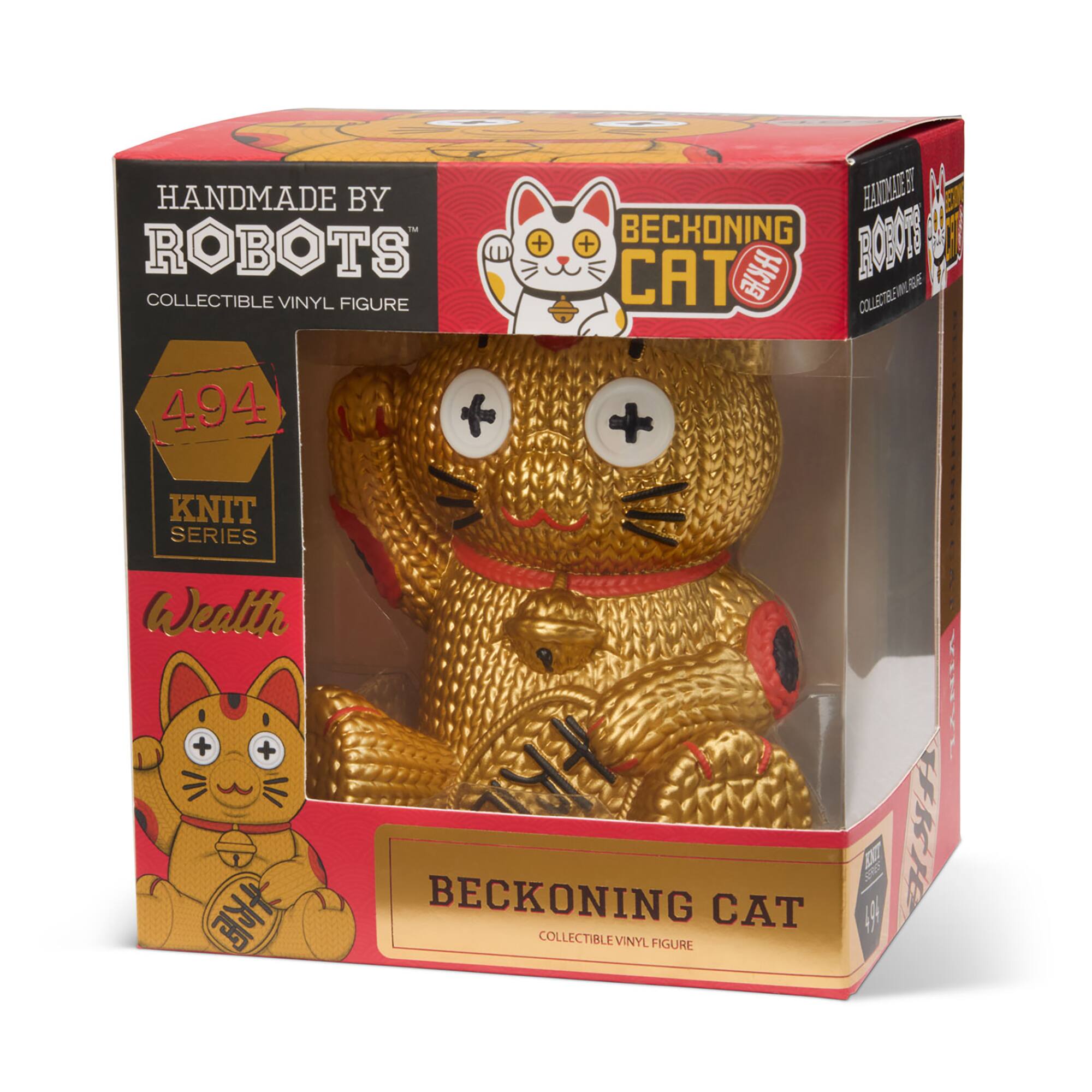 Handmade by Robots™ Beckoning Cat Vinyl Figure