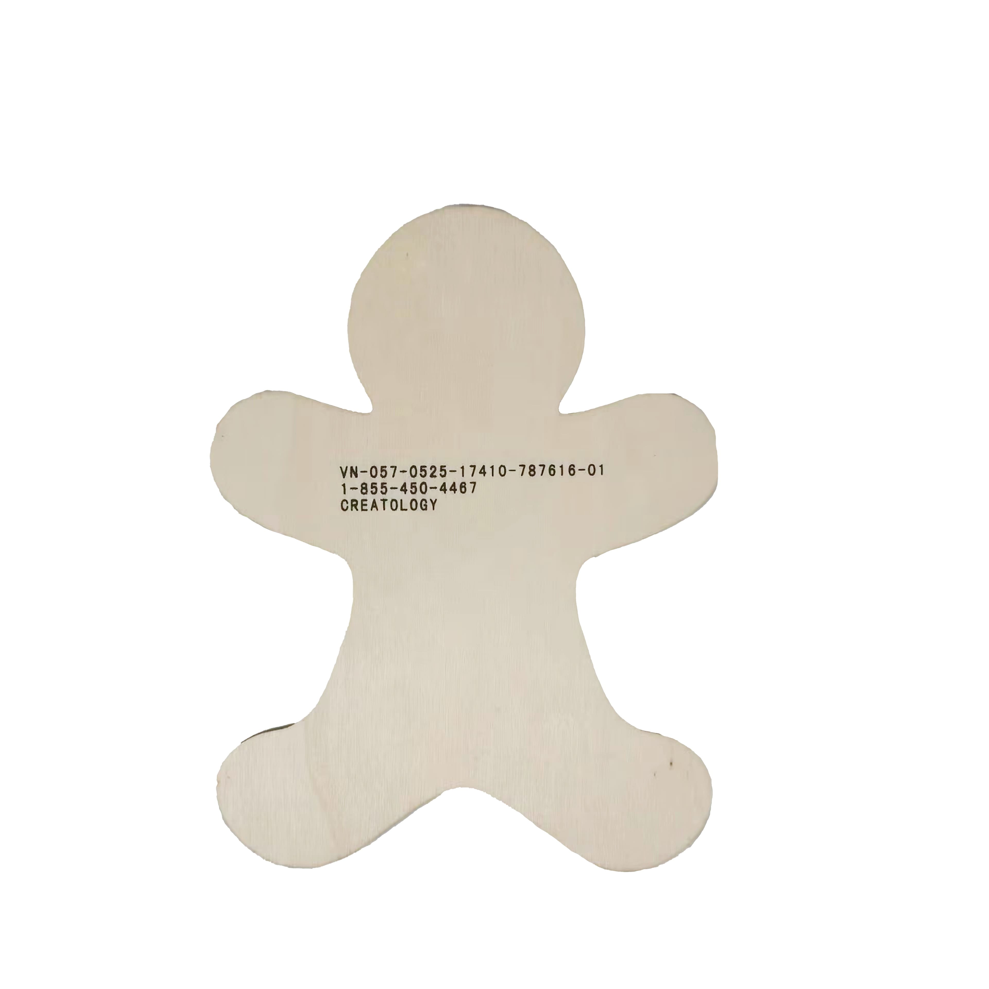 6&#x22; Wood Gingerbread Men, 6ct. by Creatology&#x2122;