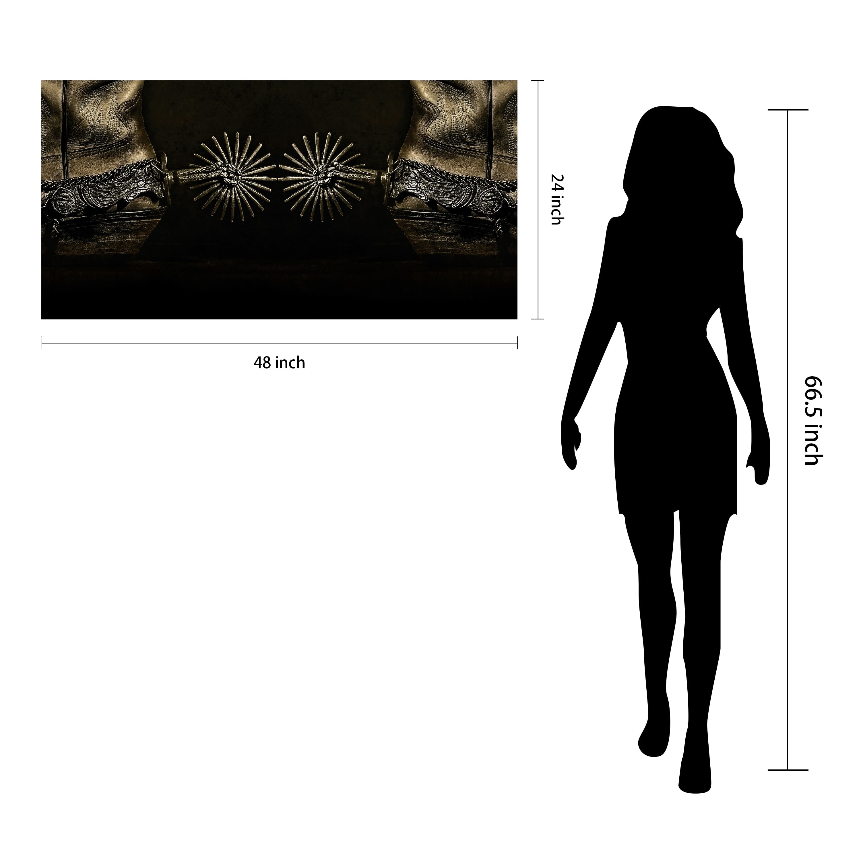 Empire Art Direct 48" x 24" Silver Spur Spiral Frameless Printed Tempered Glass Wall Art