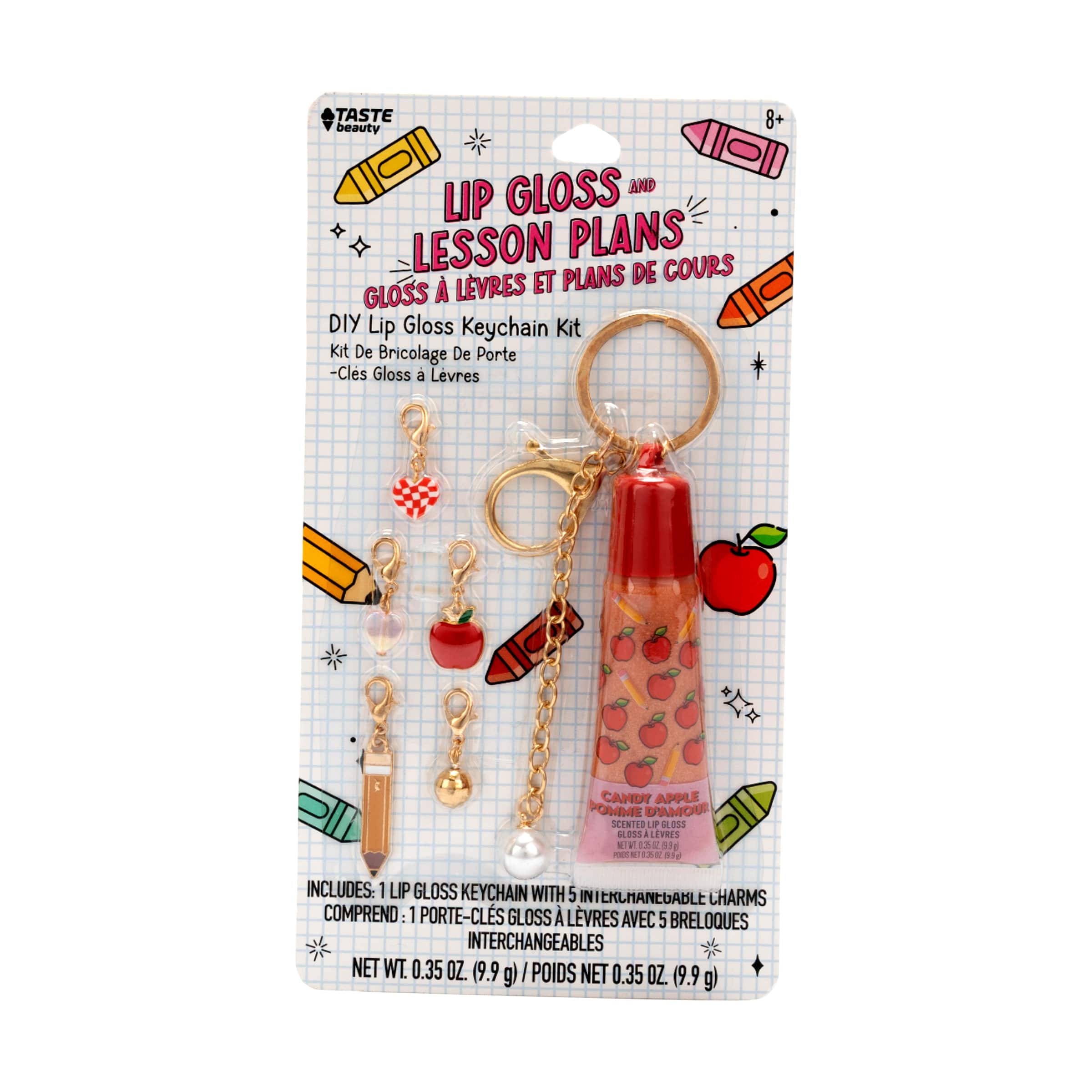 DIY Lip Gloss Keychain Kit
