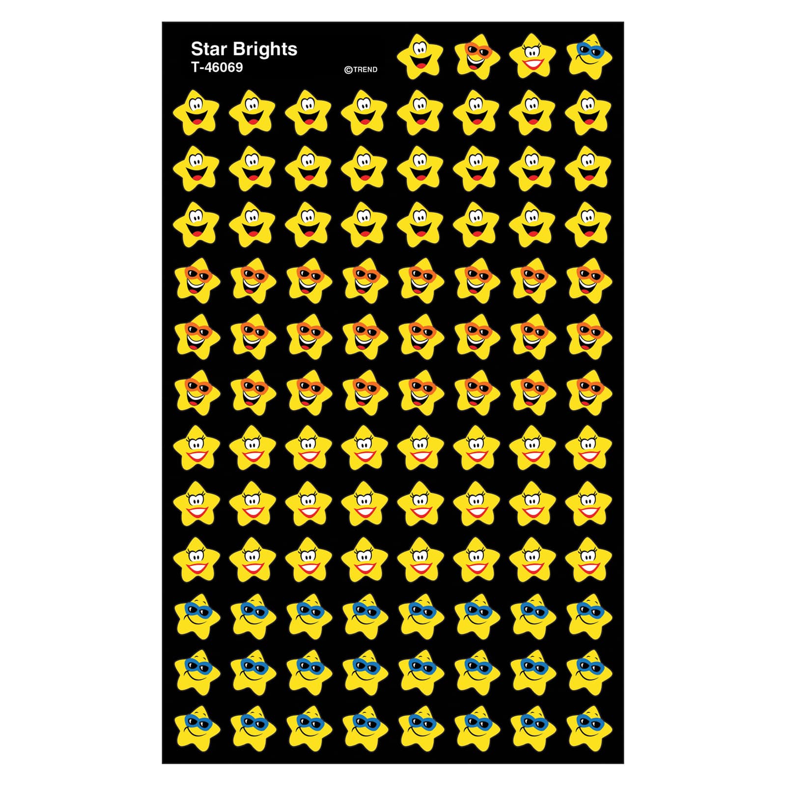Trend Enterprises® Star Brights superShapes® Stickers, 800ct.