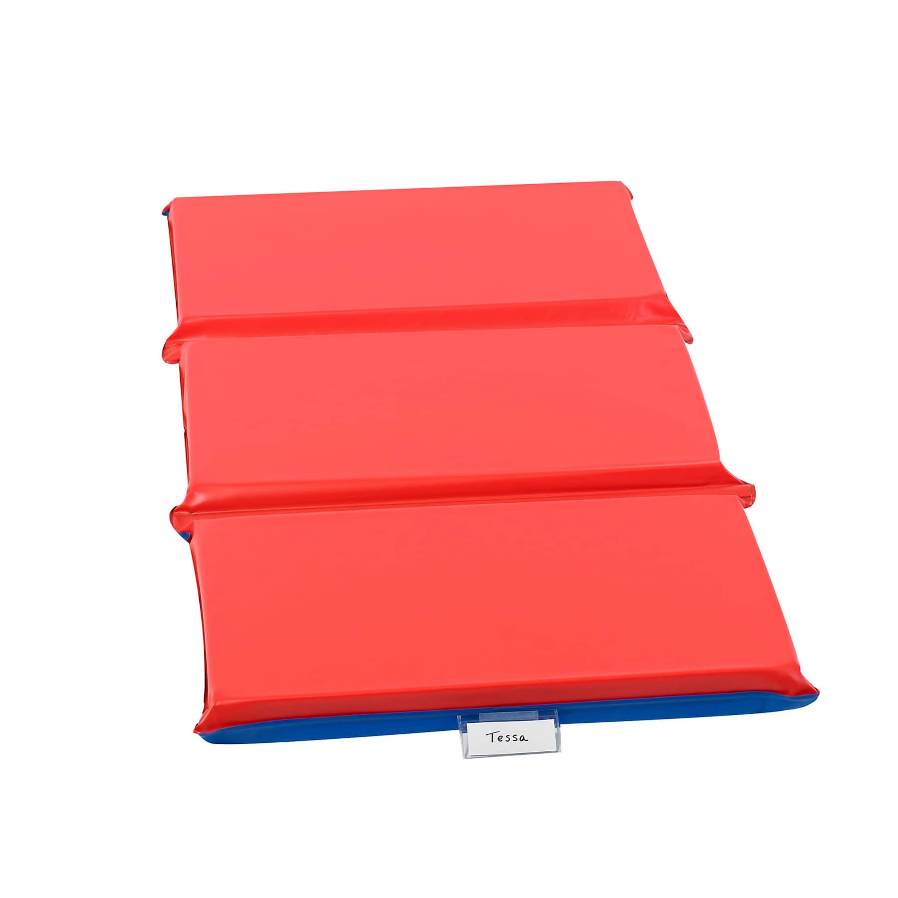 Children's Factory Red & Blue Infection Control 3 Section Folding Rest Mat By Childrens Factory in Red/Blue | Large | Michaels®
