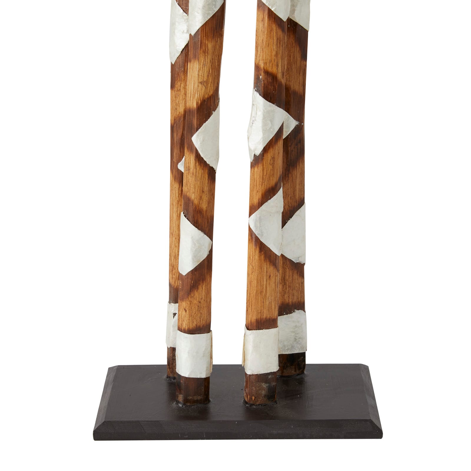 Brown Albizia Bohemian Sculpture, 11" x 11" x 6"