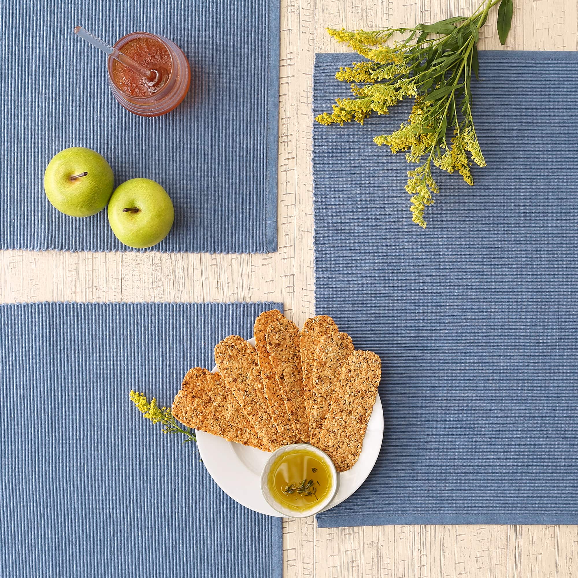 DII® Ribbed Cotton Placemats