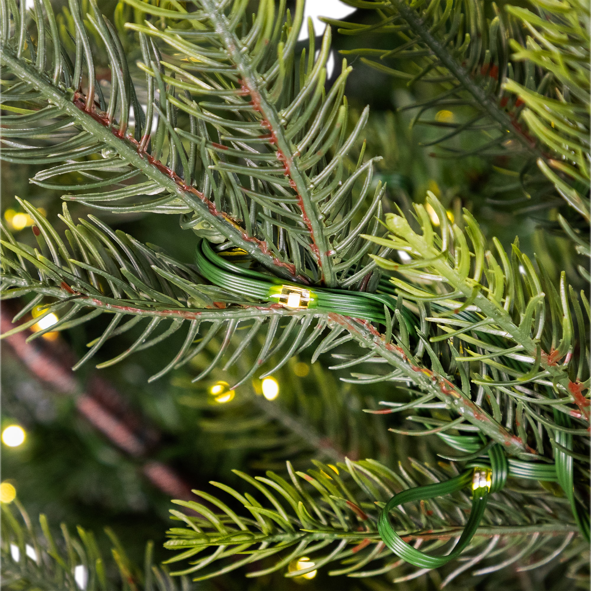 7.5ft. Pre-Lit Oregon Noble Fir Artificial Christmas Tree,  Warm White LED Lights