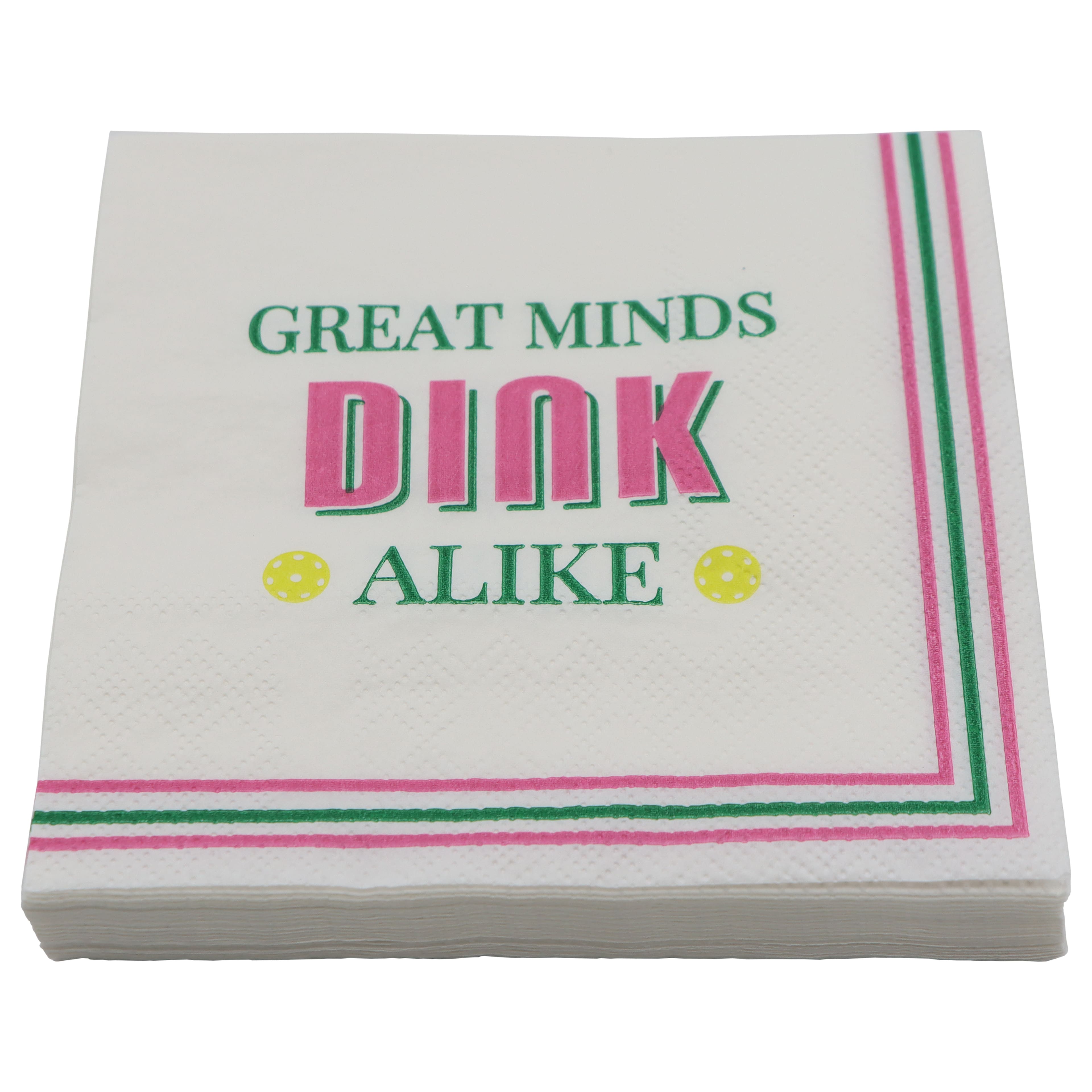 Cocktail Court Great Minds Dink Alike Paper Beverage Napkins, 20ct. by Celebrate It™