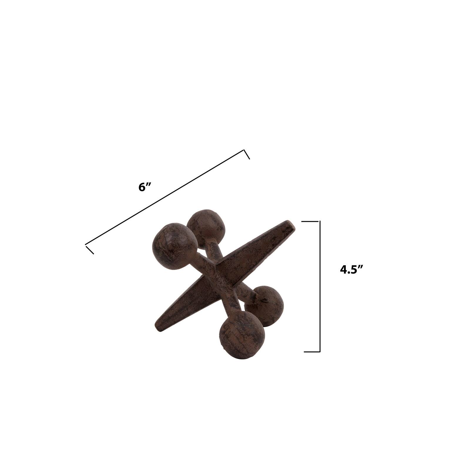 Hello Honey® 6" Cast Iron Jack Accent