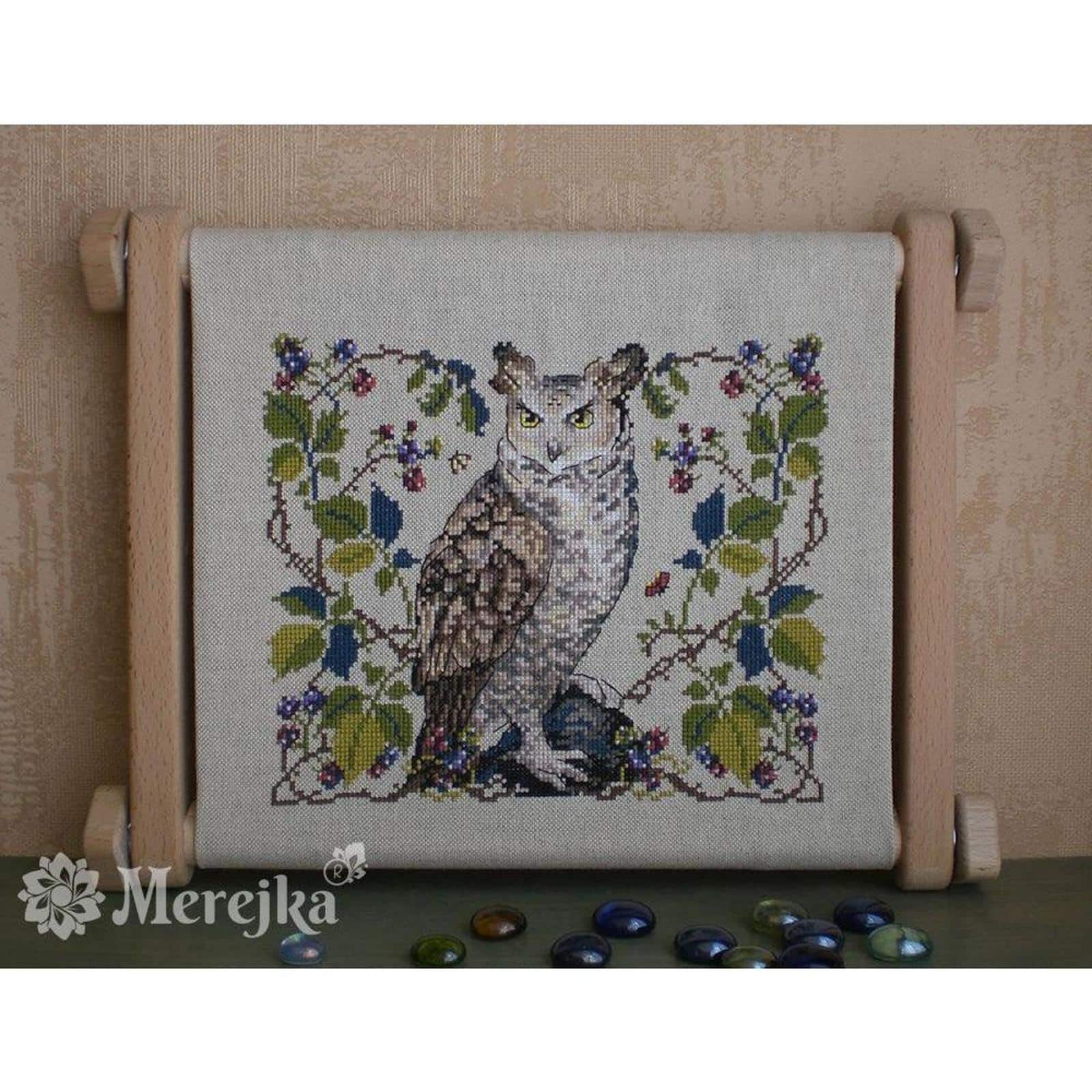 Merejka® The Owl Counted Cross Stitch Kit