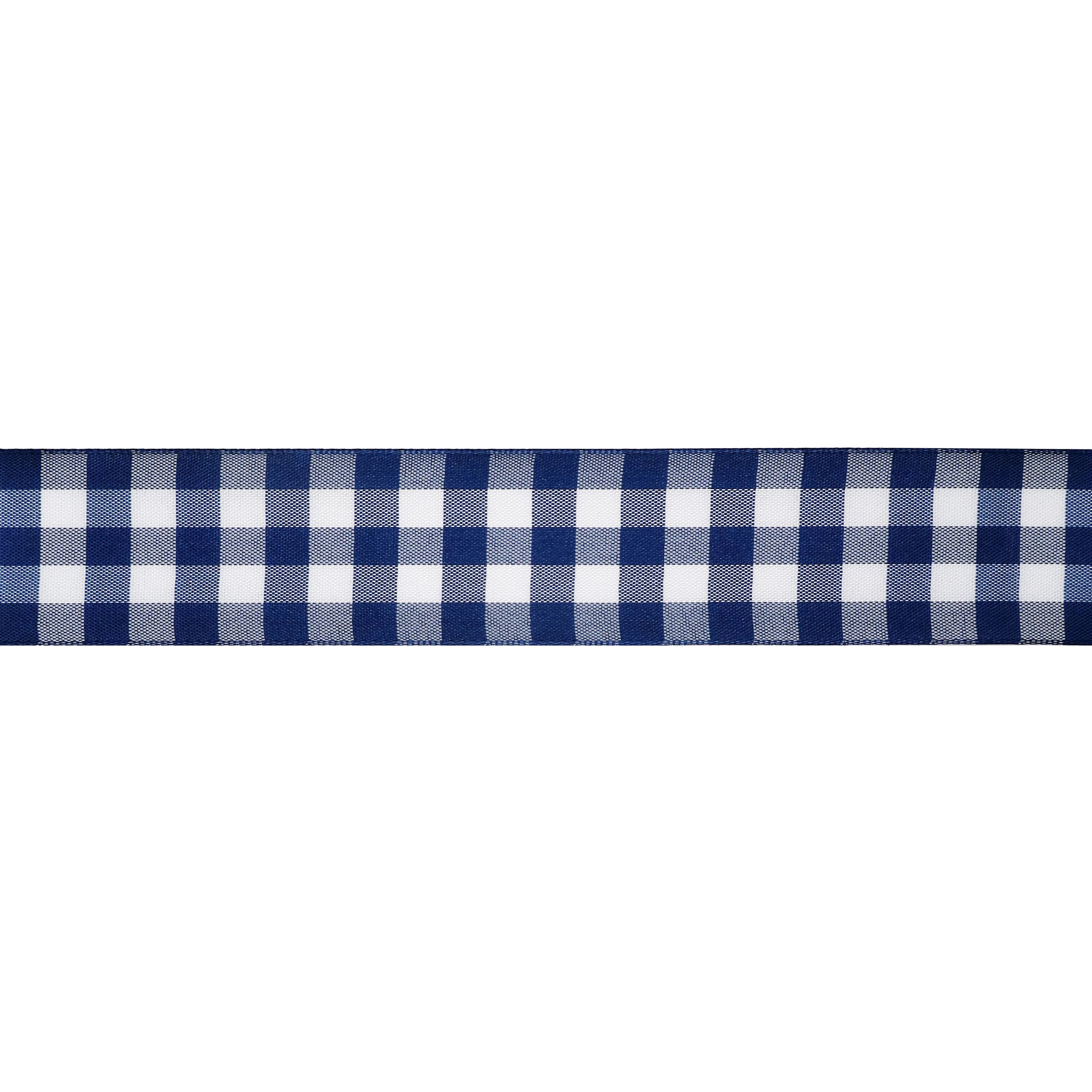 12 Pack: 1.5" x 3yd. Wired Checkered Ribbon by Celebrate It®