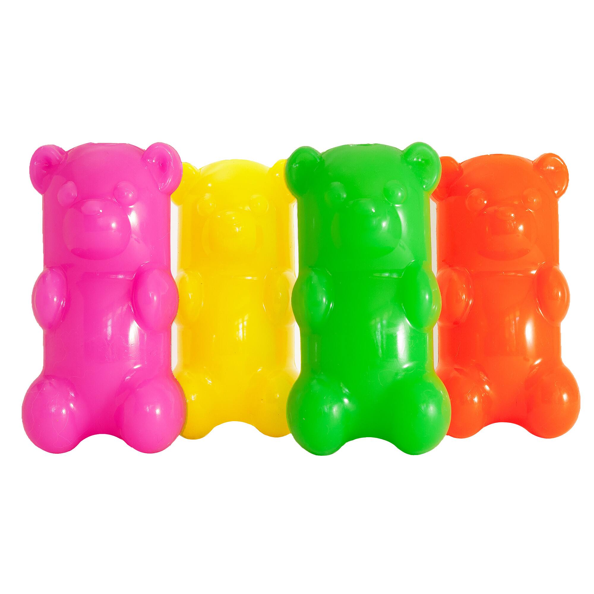 Ruff Dawg™ Gummy Bear Rubber Indestructible Retrieving Dog Toy