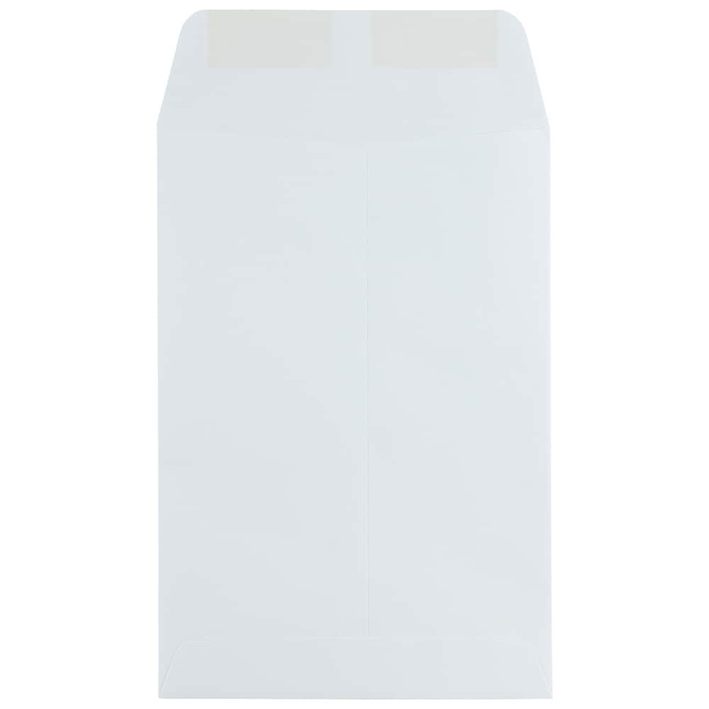 JAM Paper 6.5" x 9.5" White Open End Catalog Commercial Envelopes