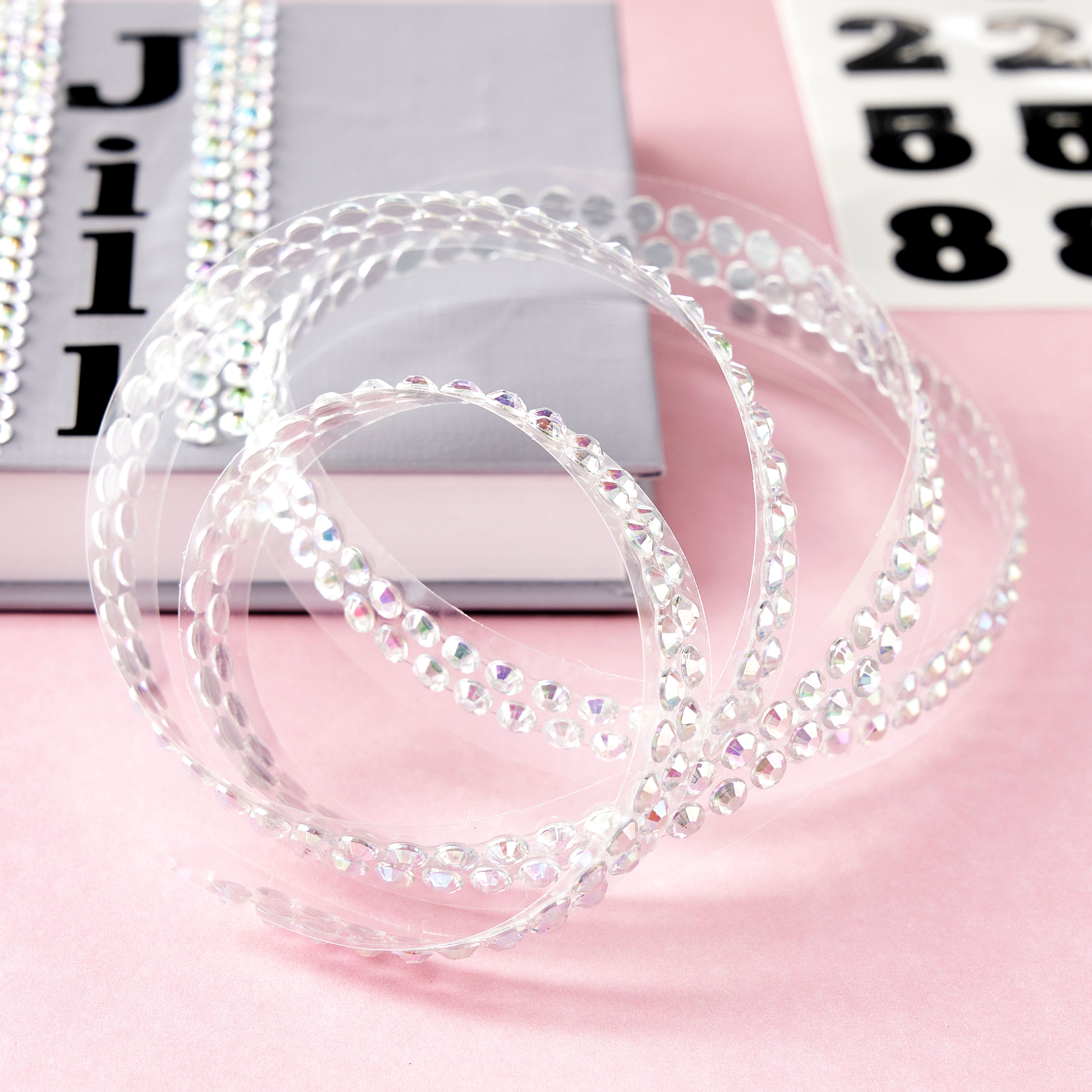 Bling on a Roll™ Double Row Rhinestones by Recollections™