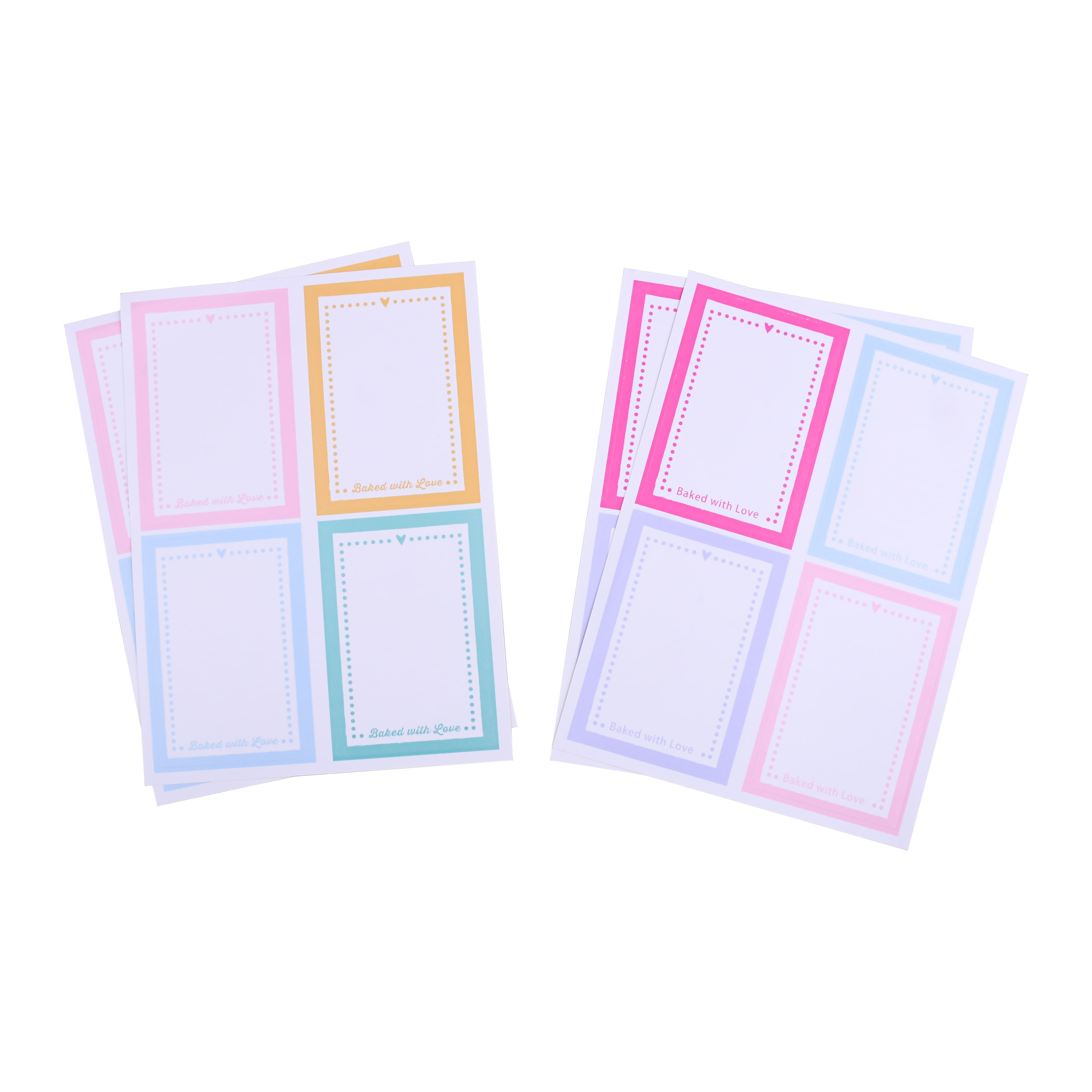 Baked With Love Rectangle Stickers, 16ct. by Makery™