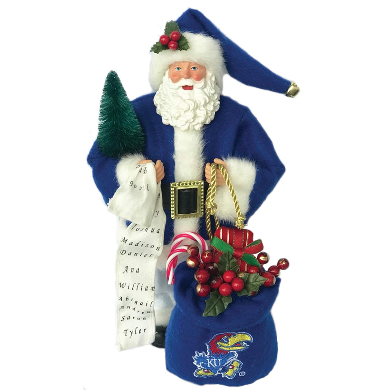 Santa's Workshop 12" Kansas Santa