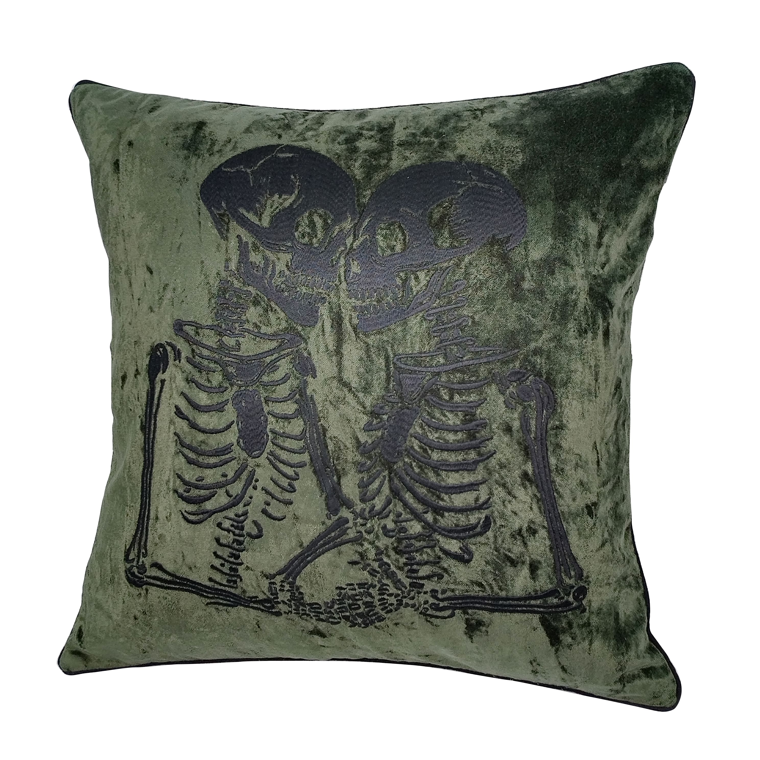 18" Skeleton Couple Pillow by Ashland®