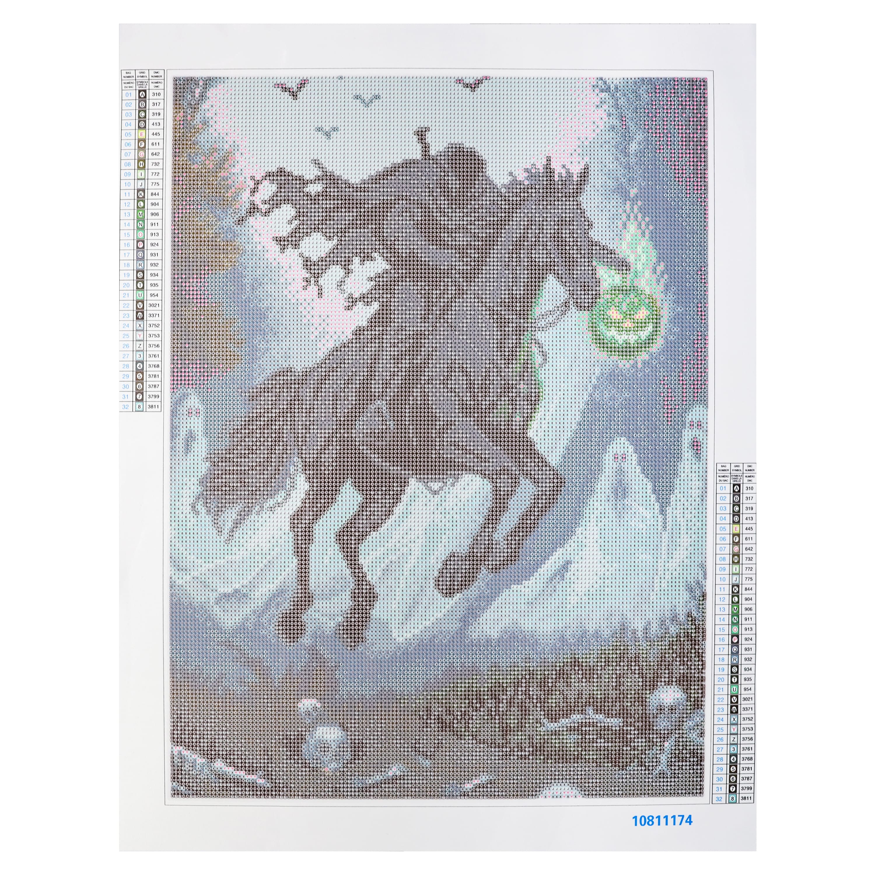 16" x 20" Headless Horseman Diamond Art Kit by Make Market®