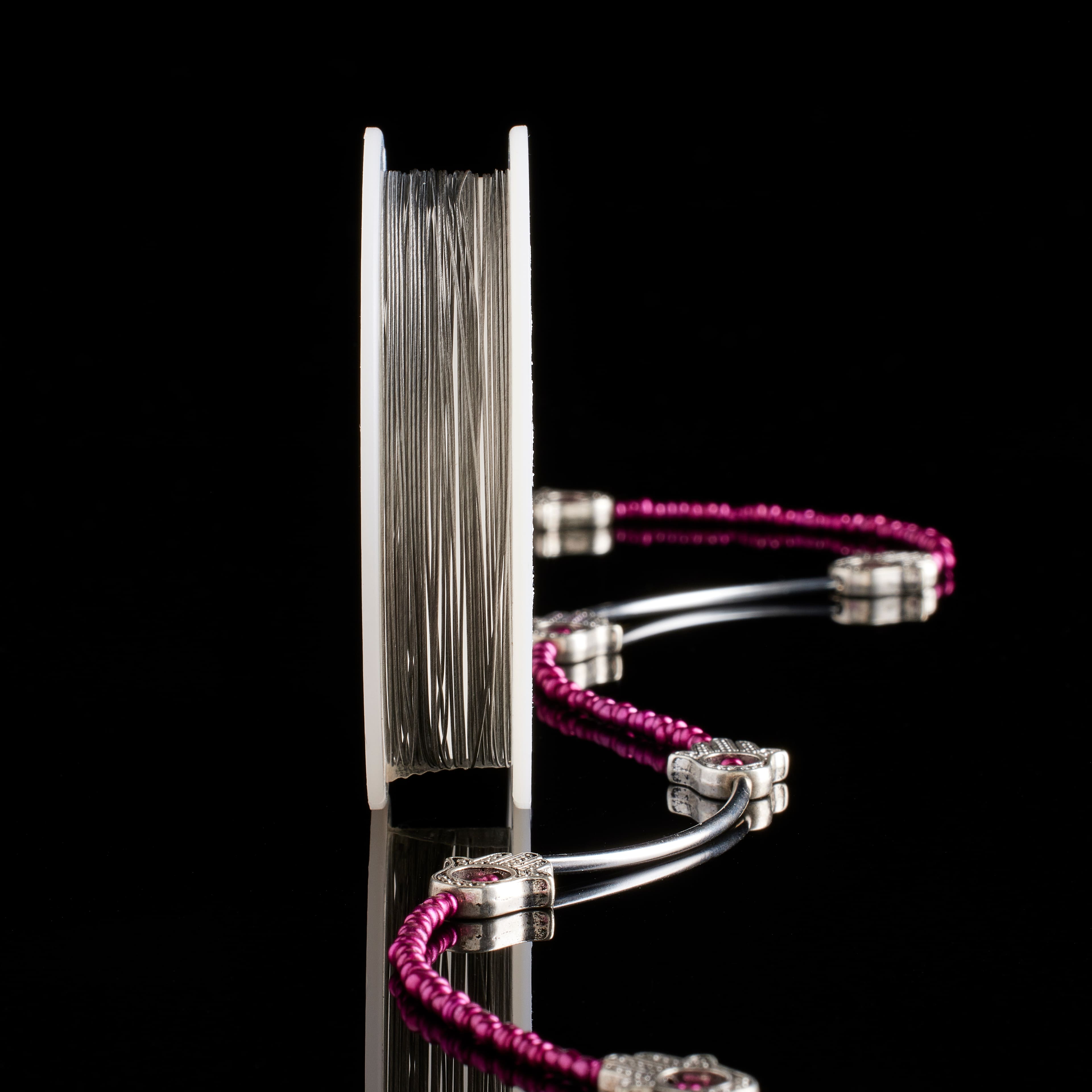 6 Pack: Beadalon® 0.38mm Bright 19 Strand Bead Stringing Wire