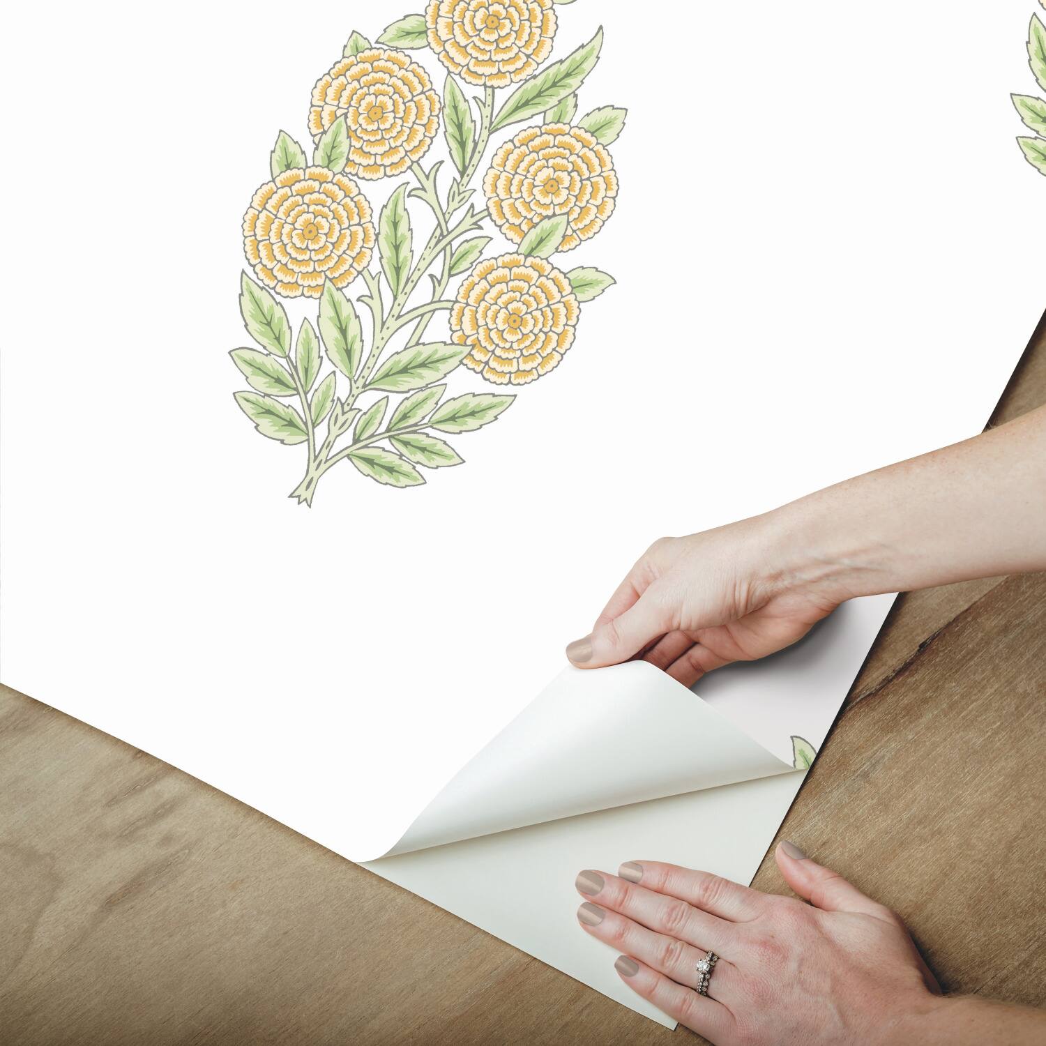 RoomMates Tamara Day Dutch Floral Peel & Stick Wallpaper