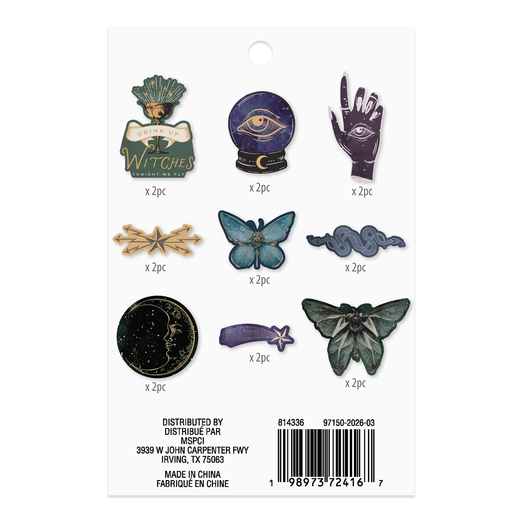Bound by Magic Vinyl Die Cut Stickers by Recollections™