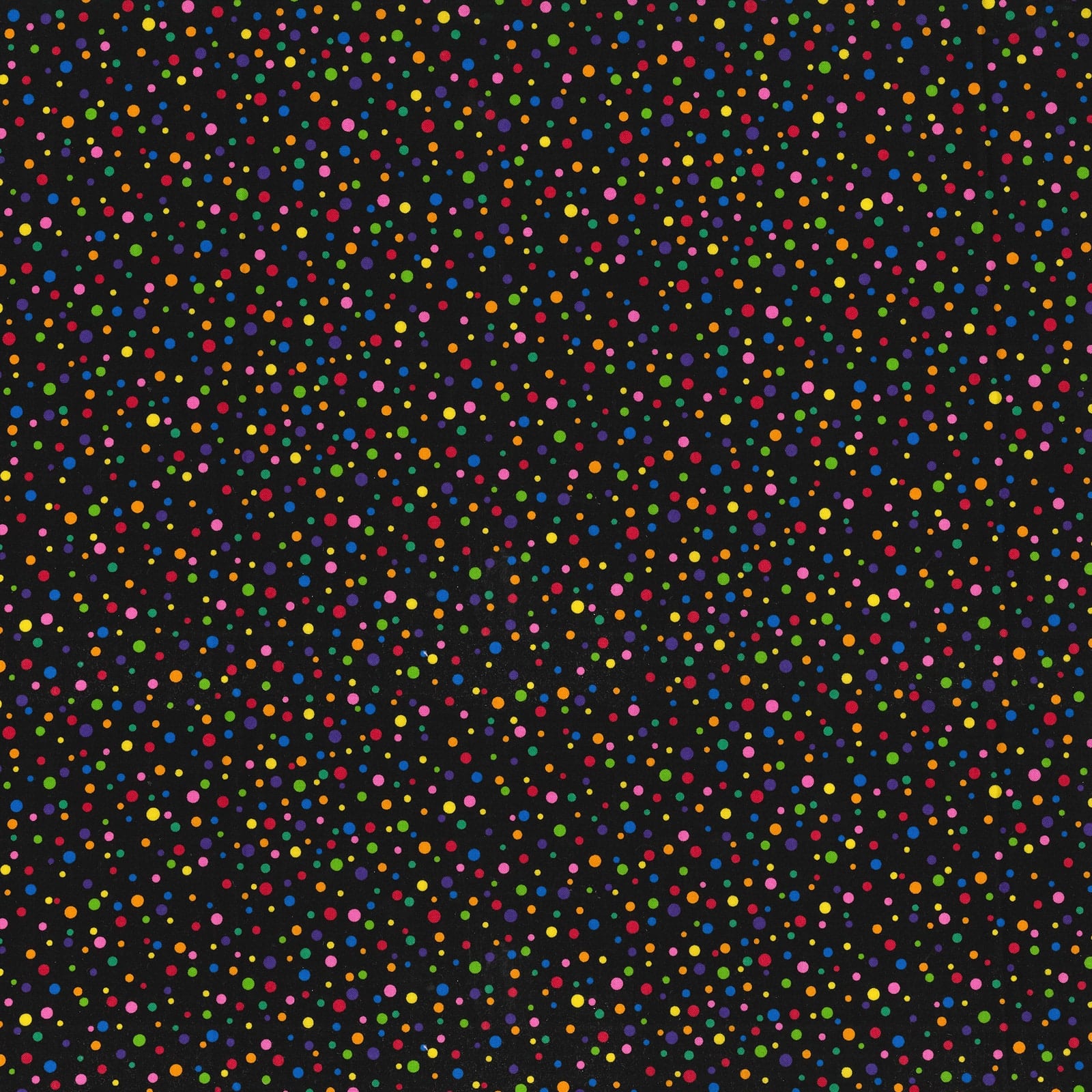 Fabric Traditions Multicolored Polka Dots Cotton Fabric