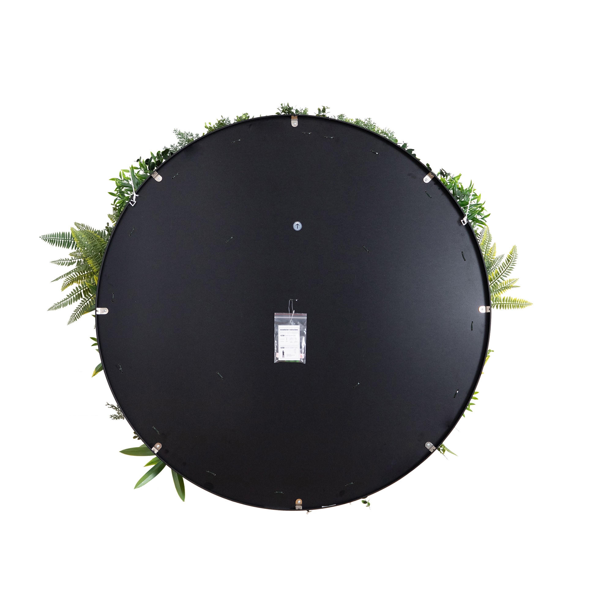 40" Framed Amalfi Coast Artificial Living Wall Art Panel