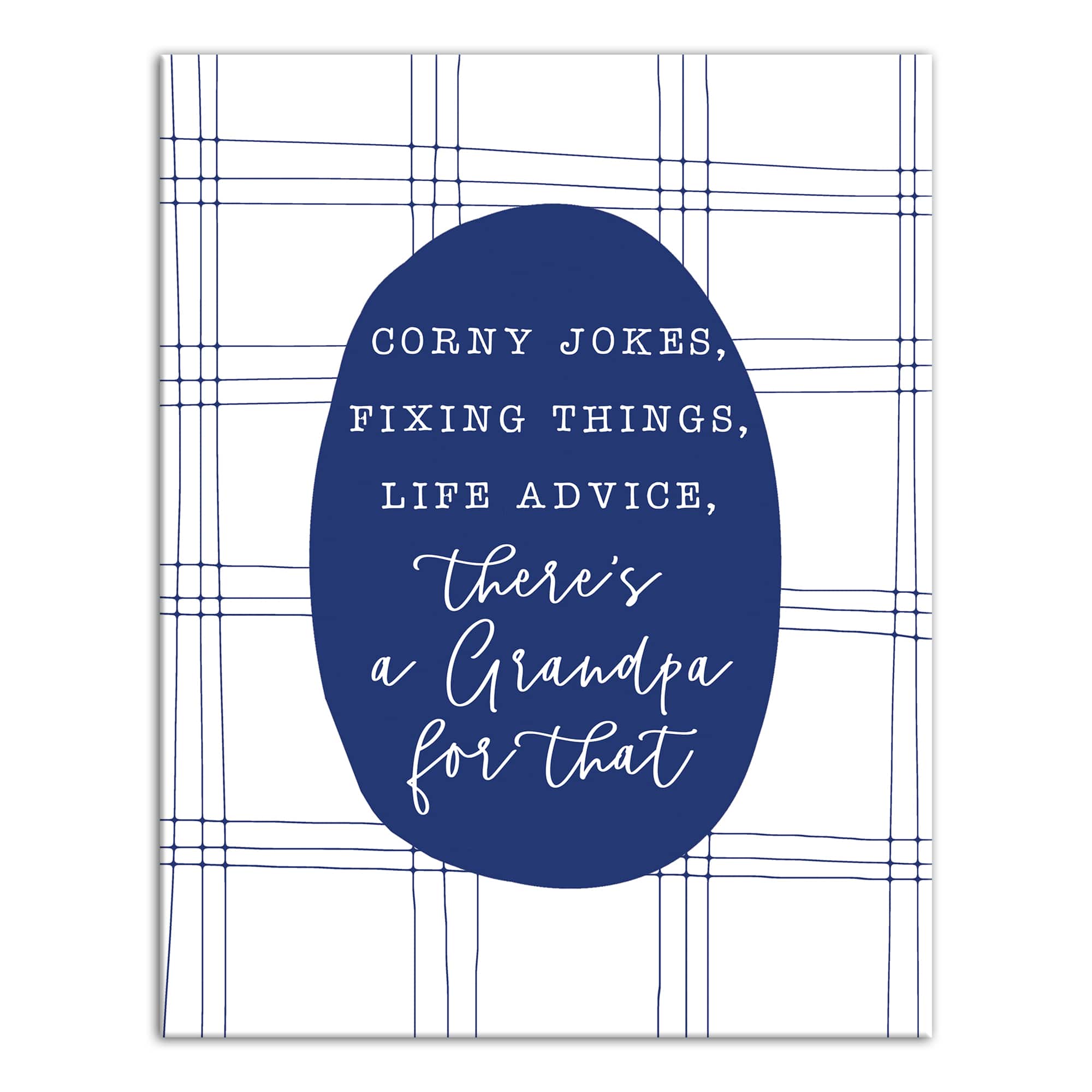 There's Grandpa For That Canvas Wall Art