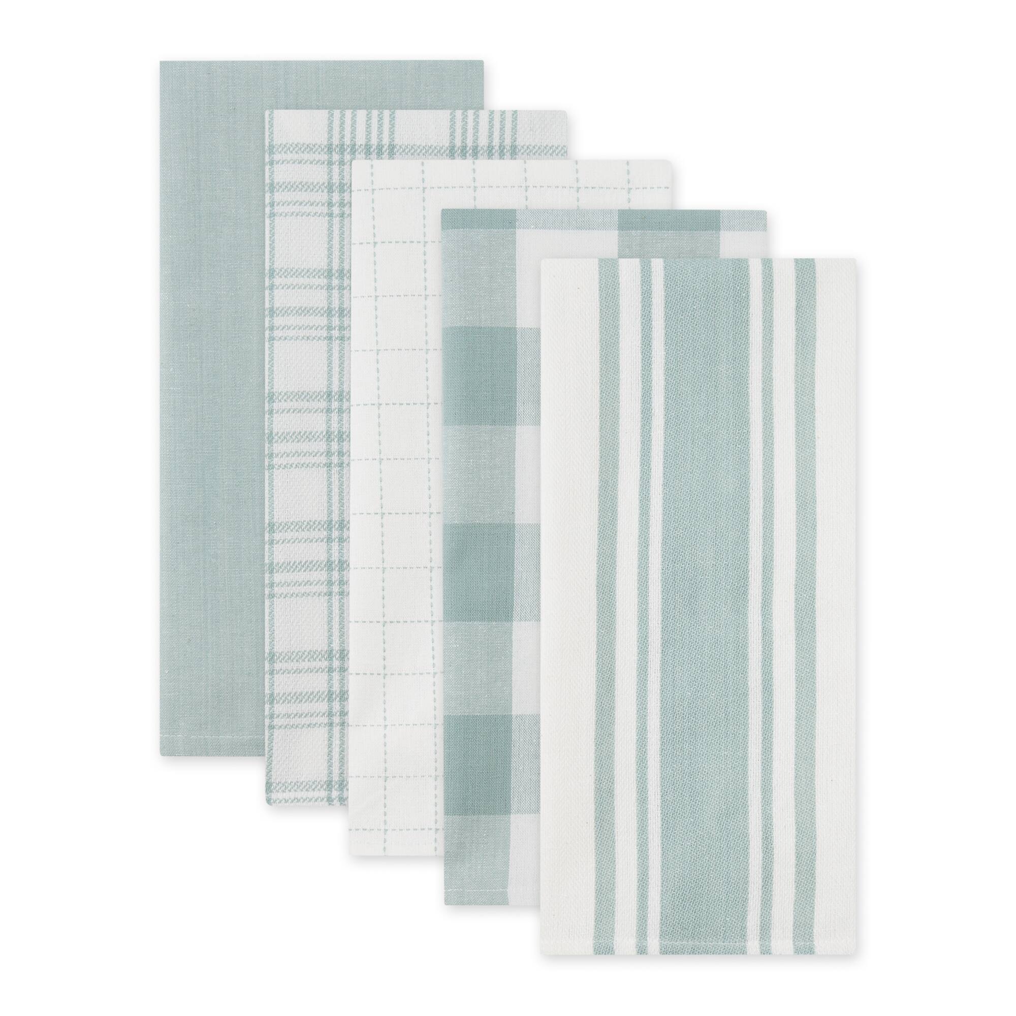 Assorted Jadeite Everyday Dishtowel (Set Of 5)