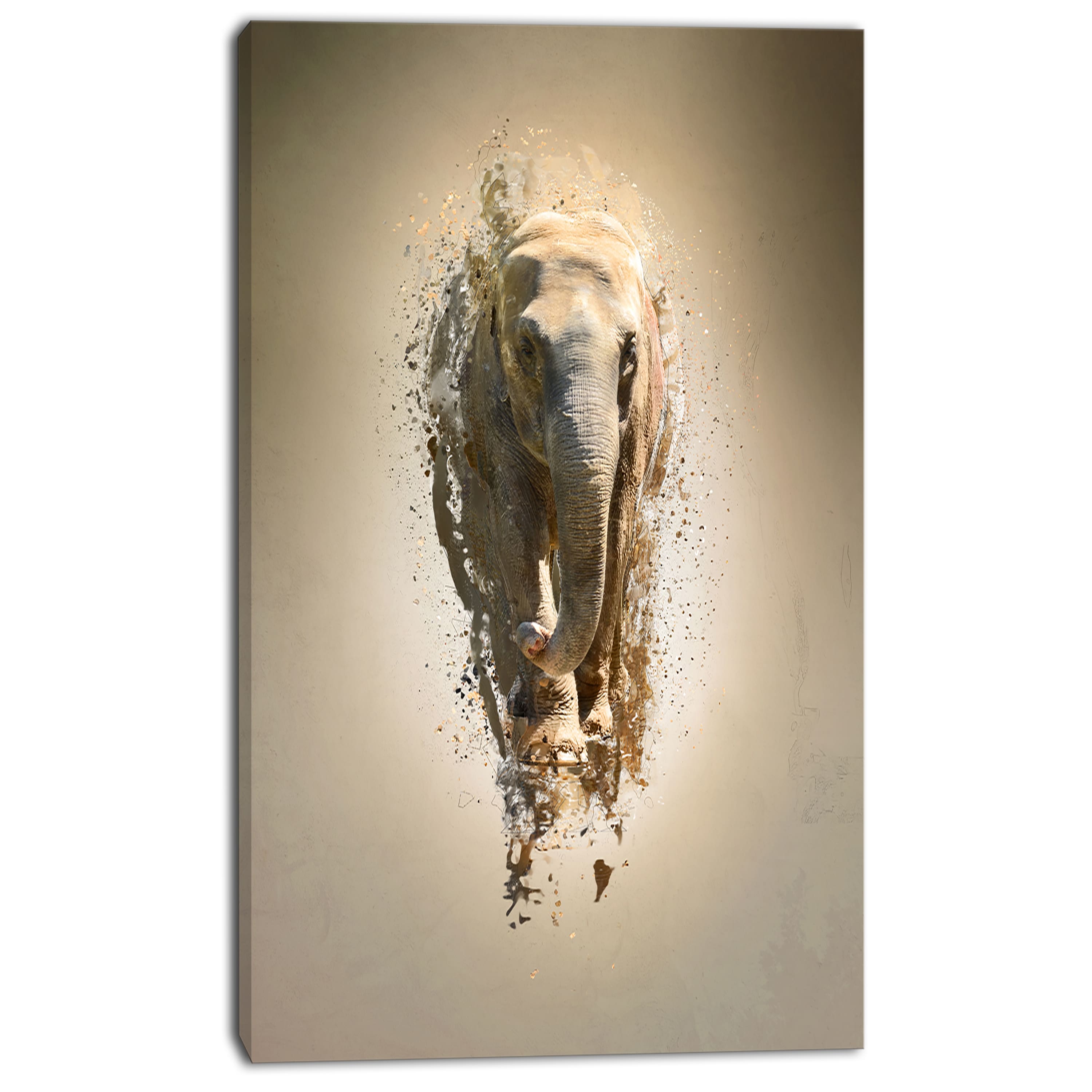 Designart - Mammoth Elephant Walking