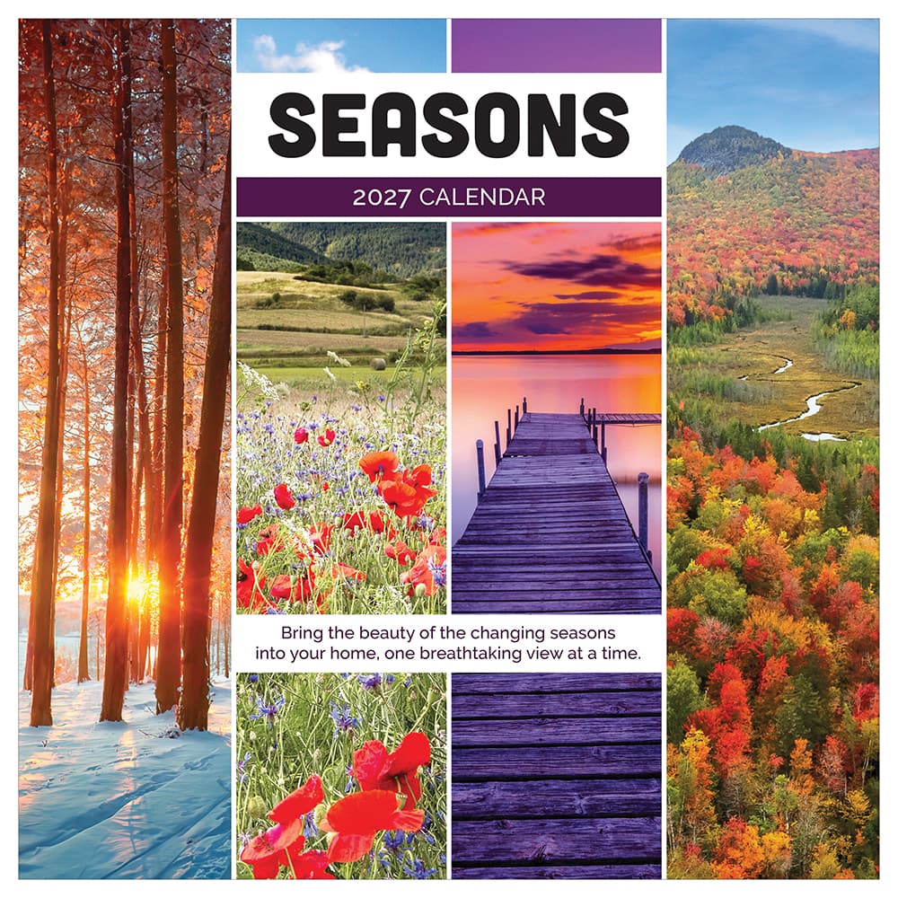 2027 Seasons Wall Calendar