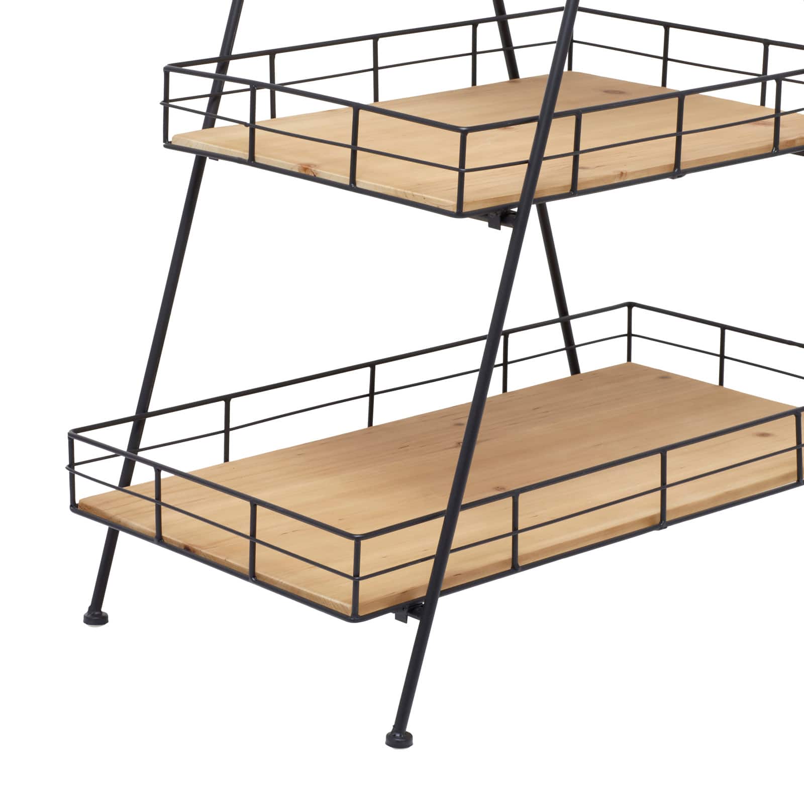 Black Iron Modern Farmhouse Plantstand, 40" x 28" x 16"