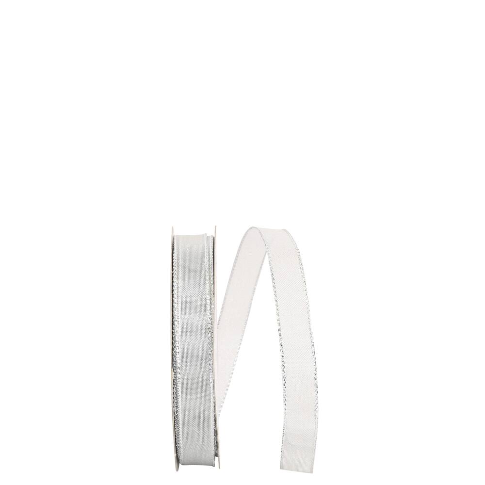 JAM Paper 5/8" x 25yd. Metallic Mesh Wired Ribbon