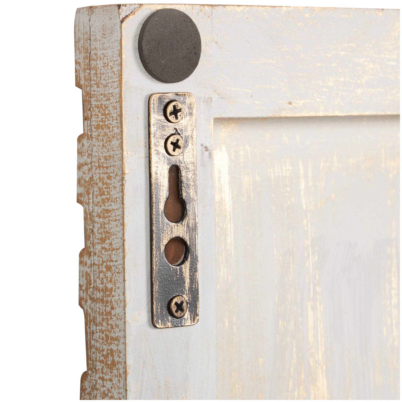 Gold & White Abstract Starburst Carved MDF Wall Décor