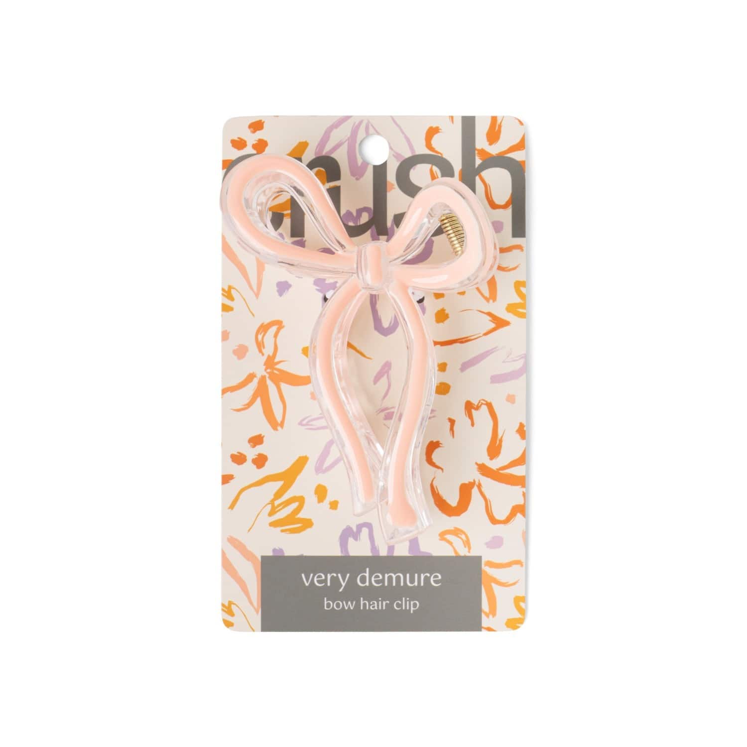 Assorted Crush™ Very Demure Bow Hair Clip, 1pc.