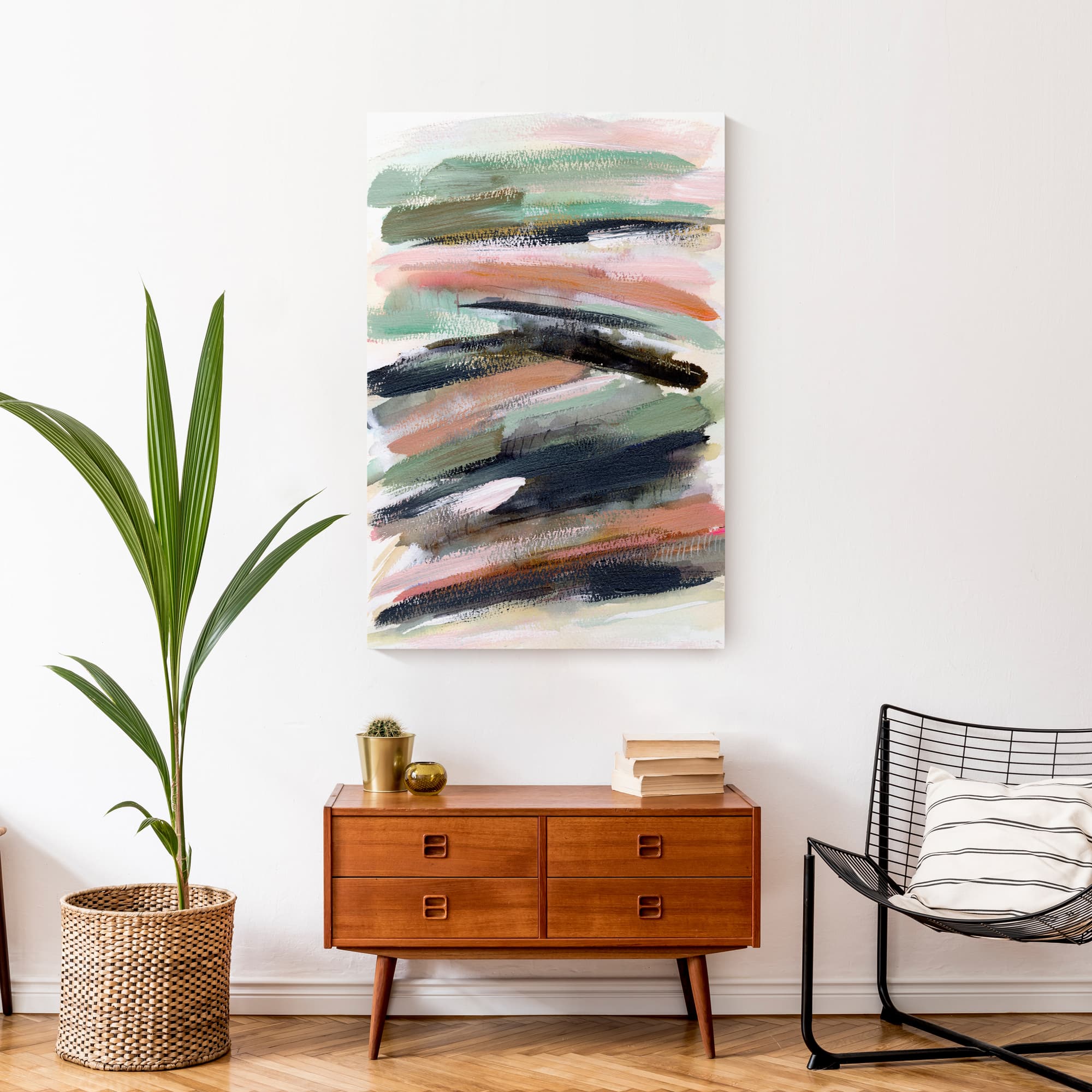 Strokes 24" x 36" Canvas Wall Art